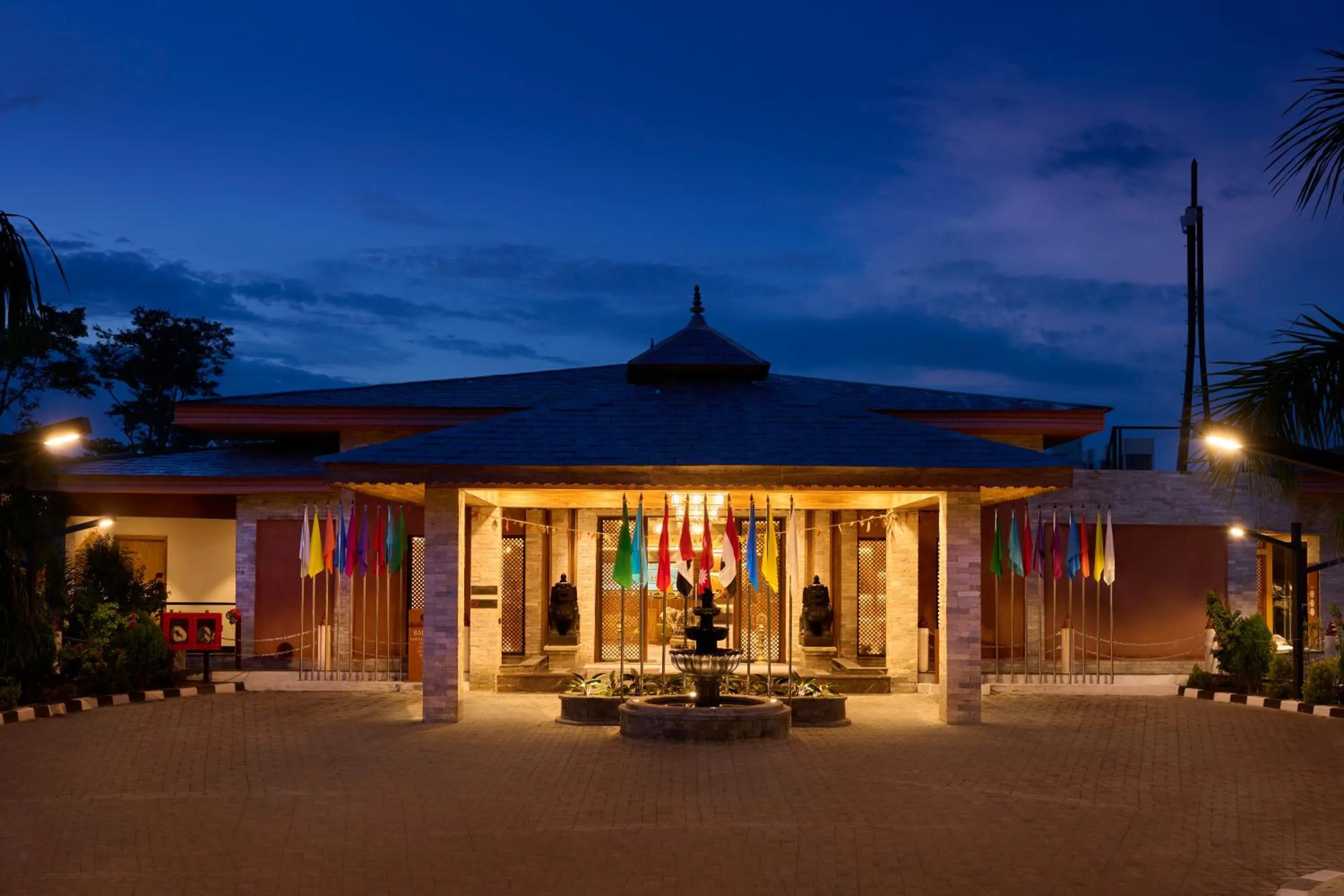 Facade/entrance in Royal Tulip Chitwan Nepal