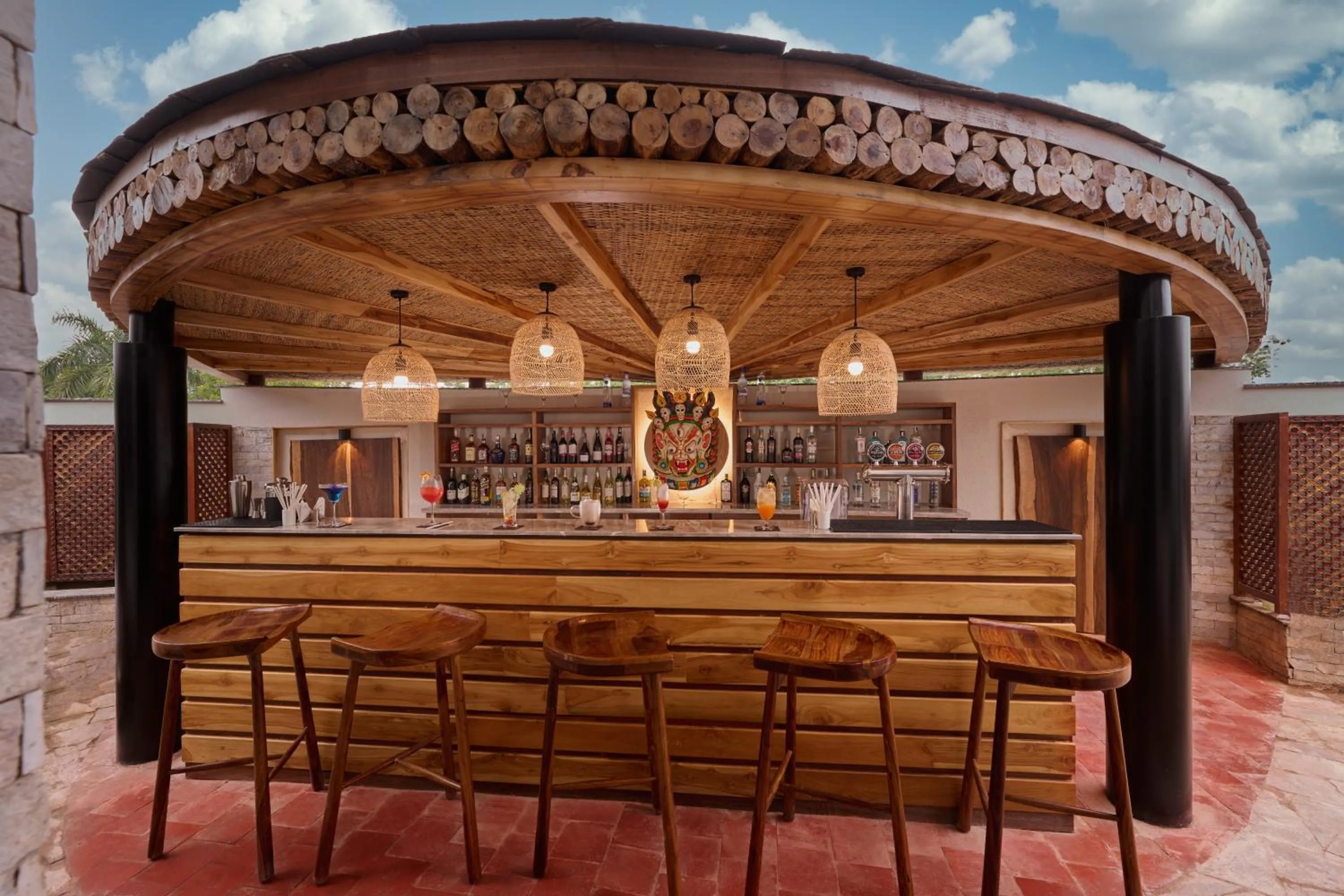 Lounge or bar in Royal Tulip Chitwan Nepal