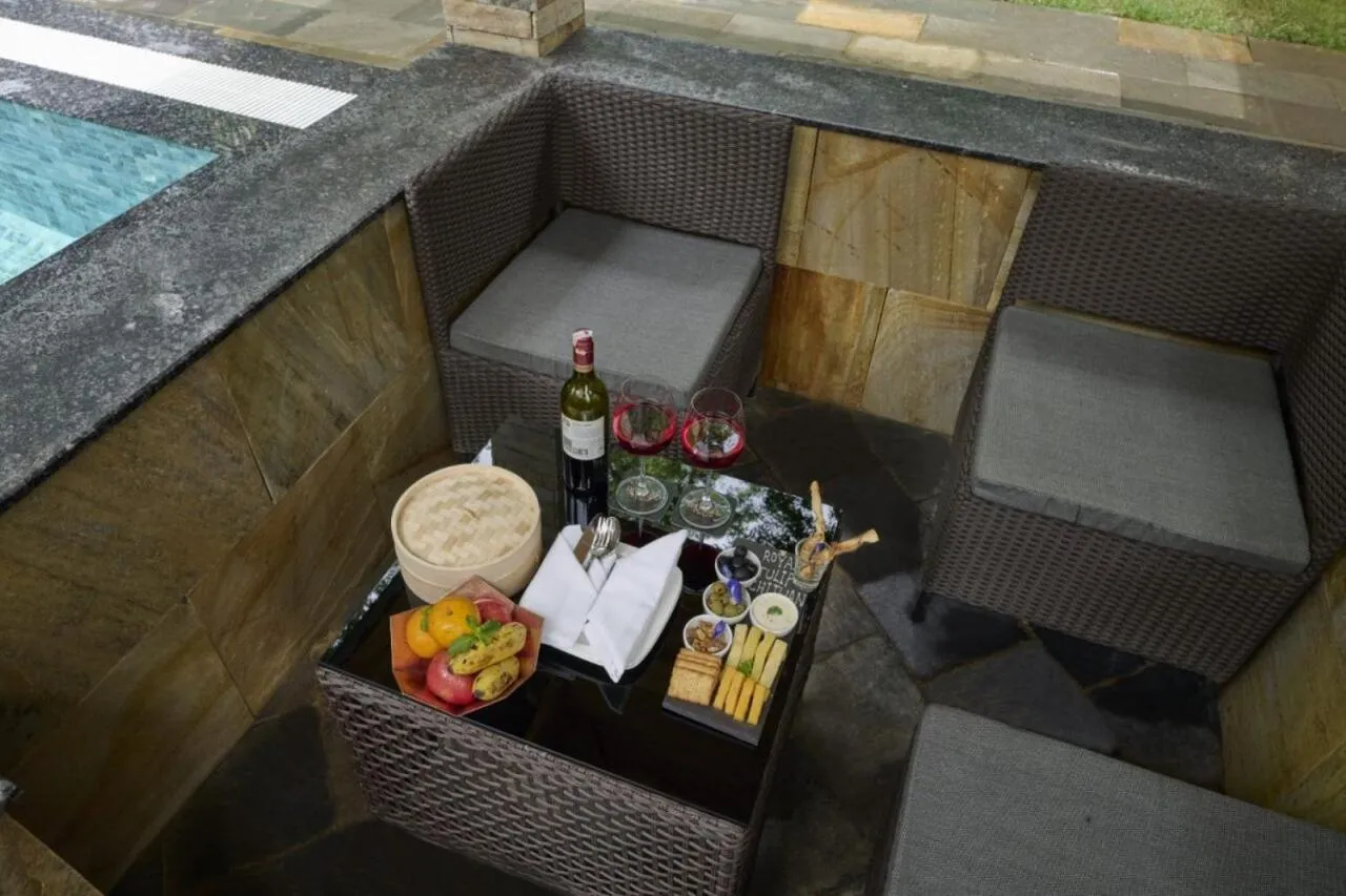 Seating area in Royal Tulip Chitwan Nepal