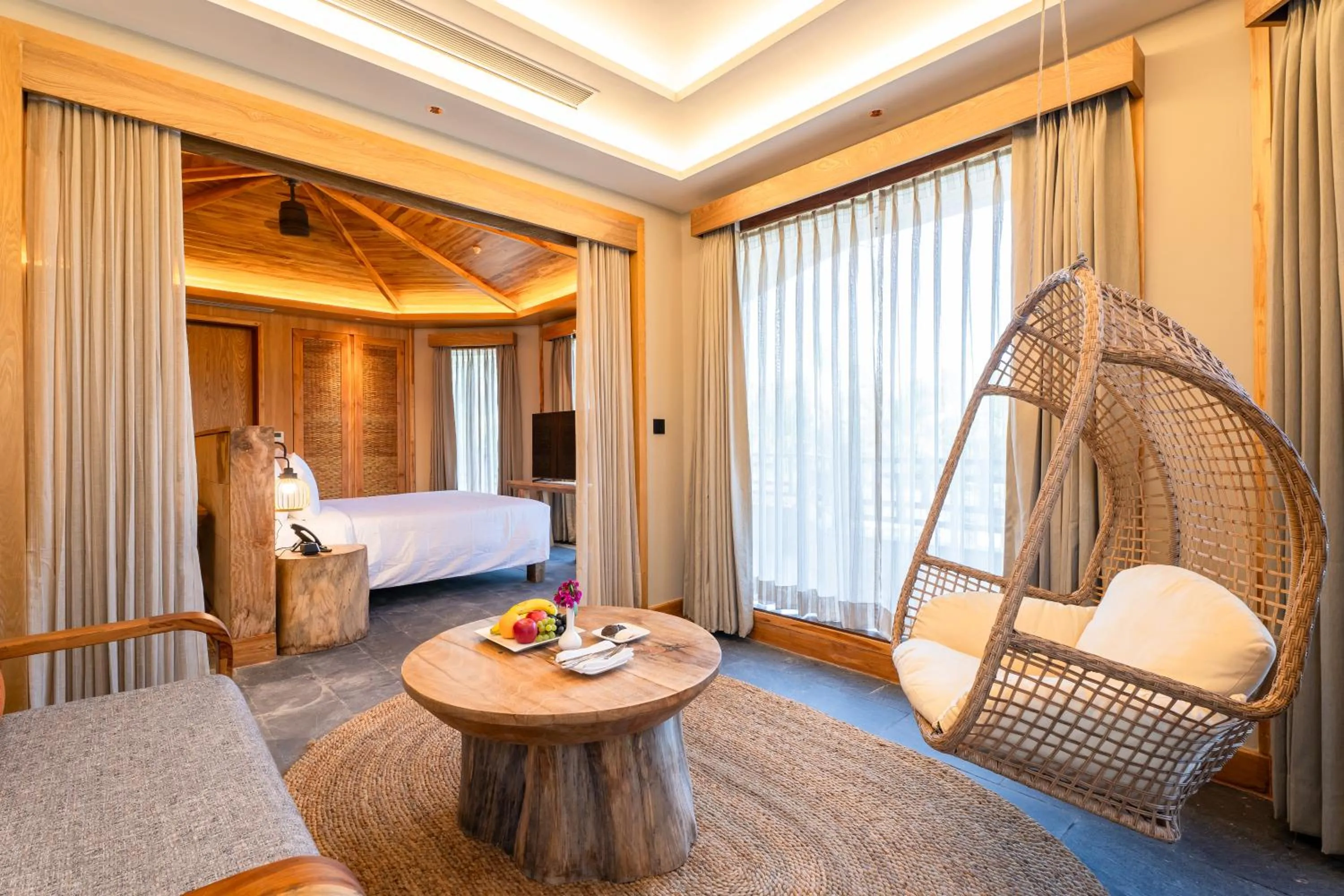 Bedroom, Bed in Royal Tulip Chitwan Nepal