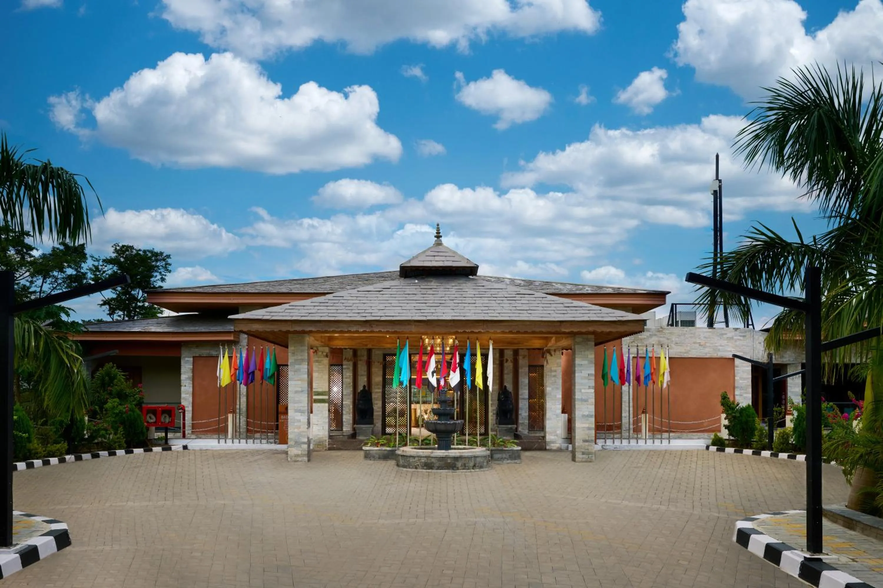 Facade/entrance in Royal Tulip Chitwan Nepal