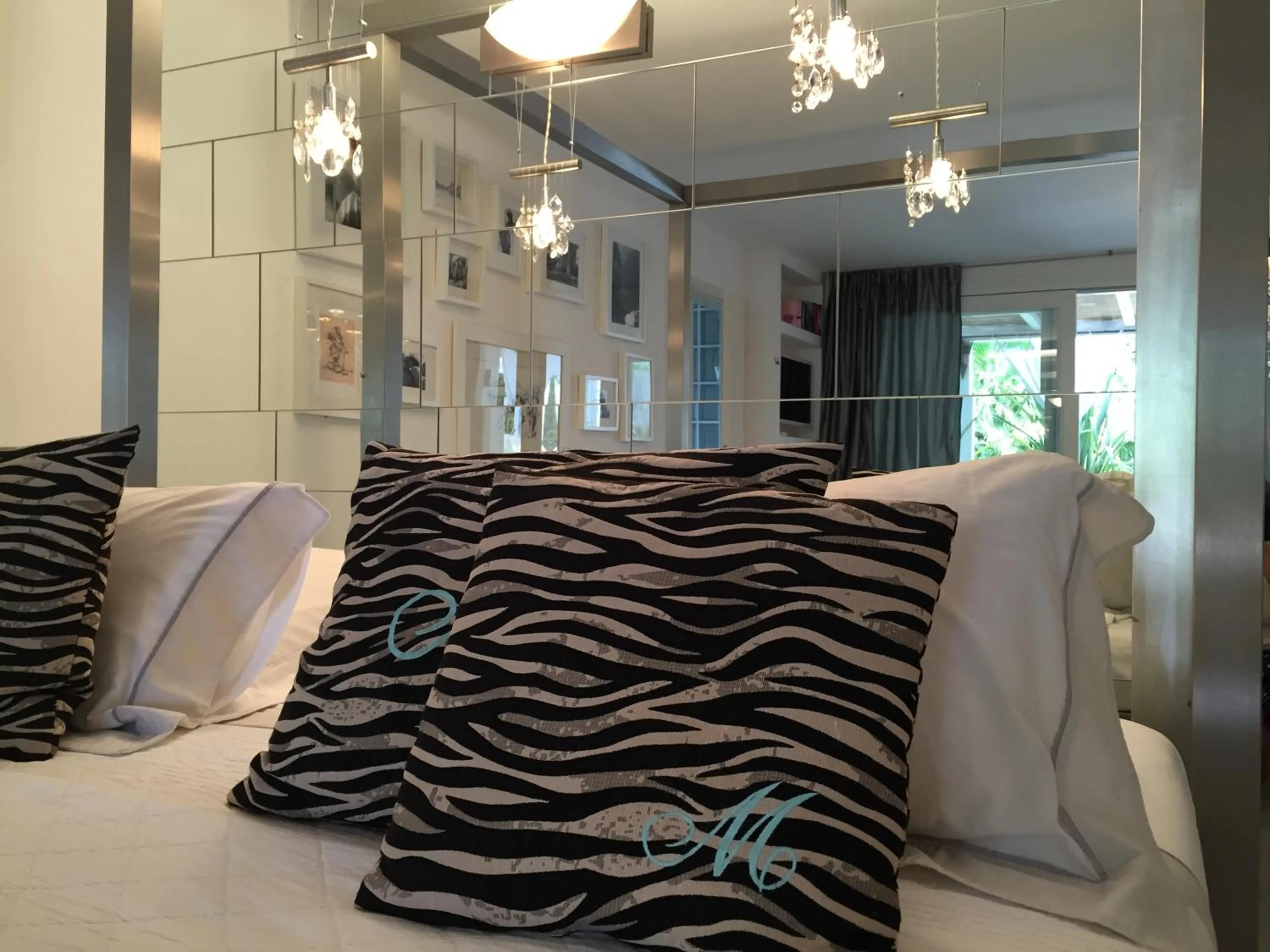 Decorative detail, Bed in Mediterranea Luxury House