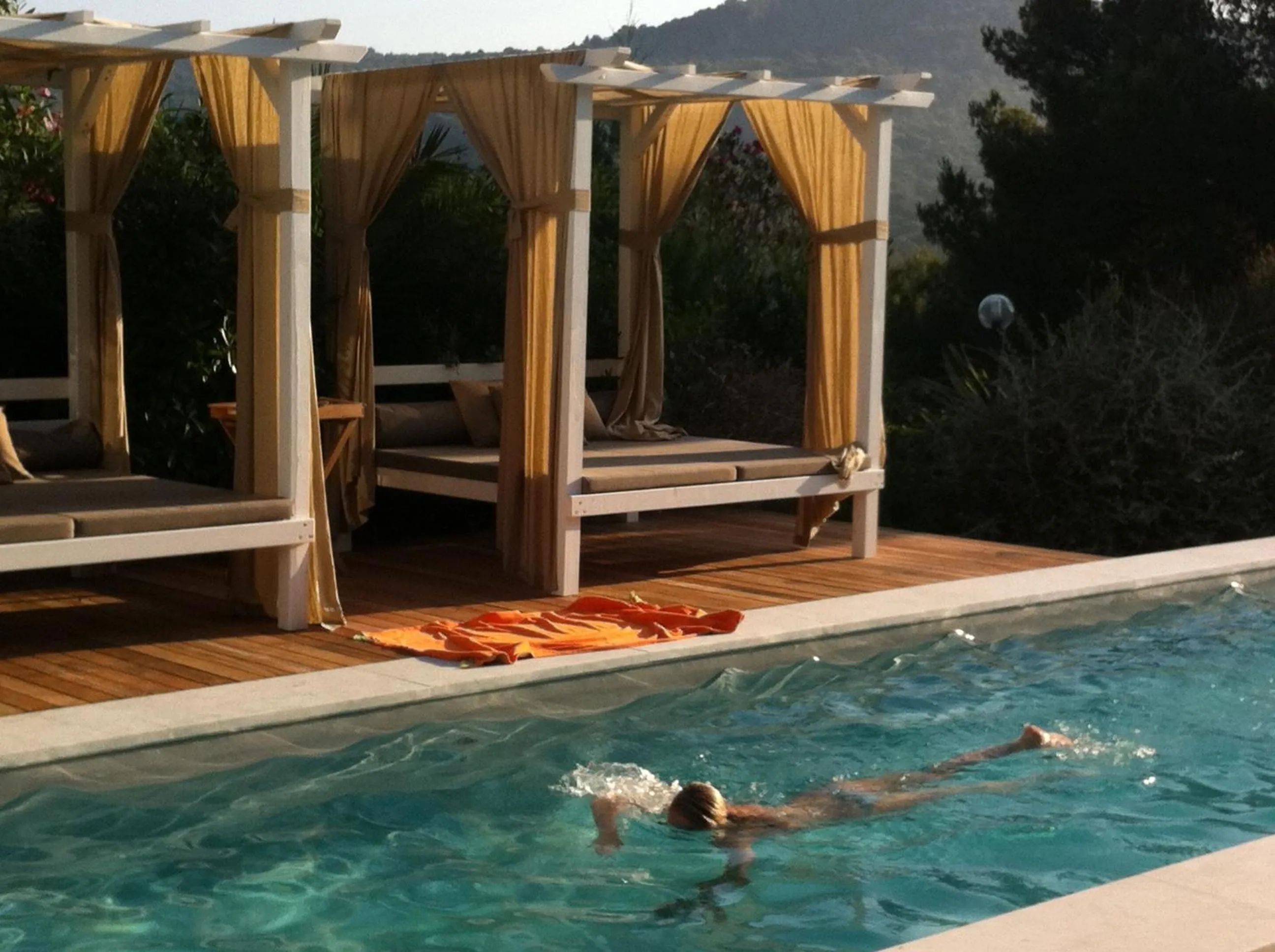 Pool view in Mediterranea Luxury House