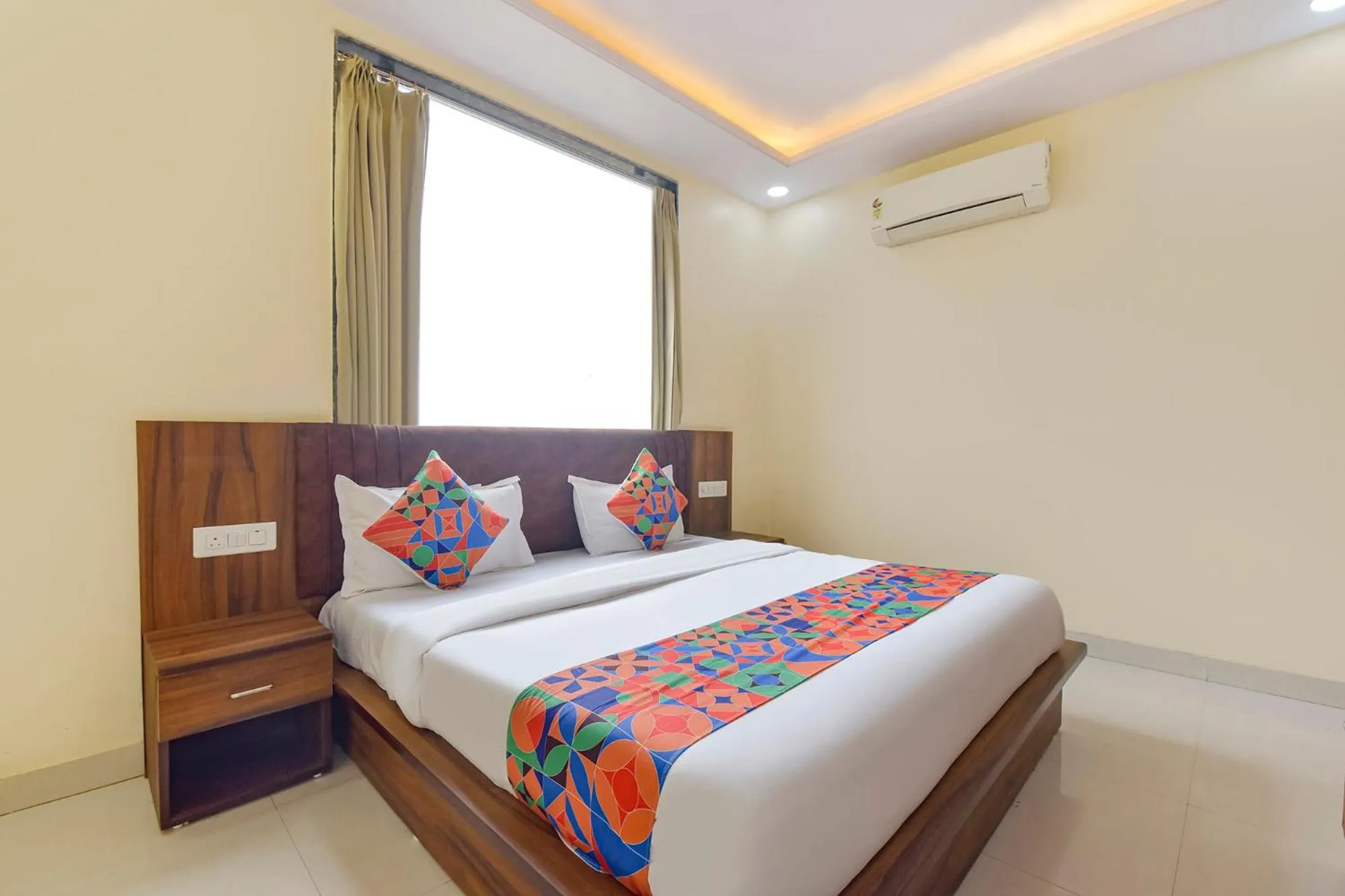 Bed in FabHotel Ballyfin Retreat