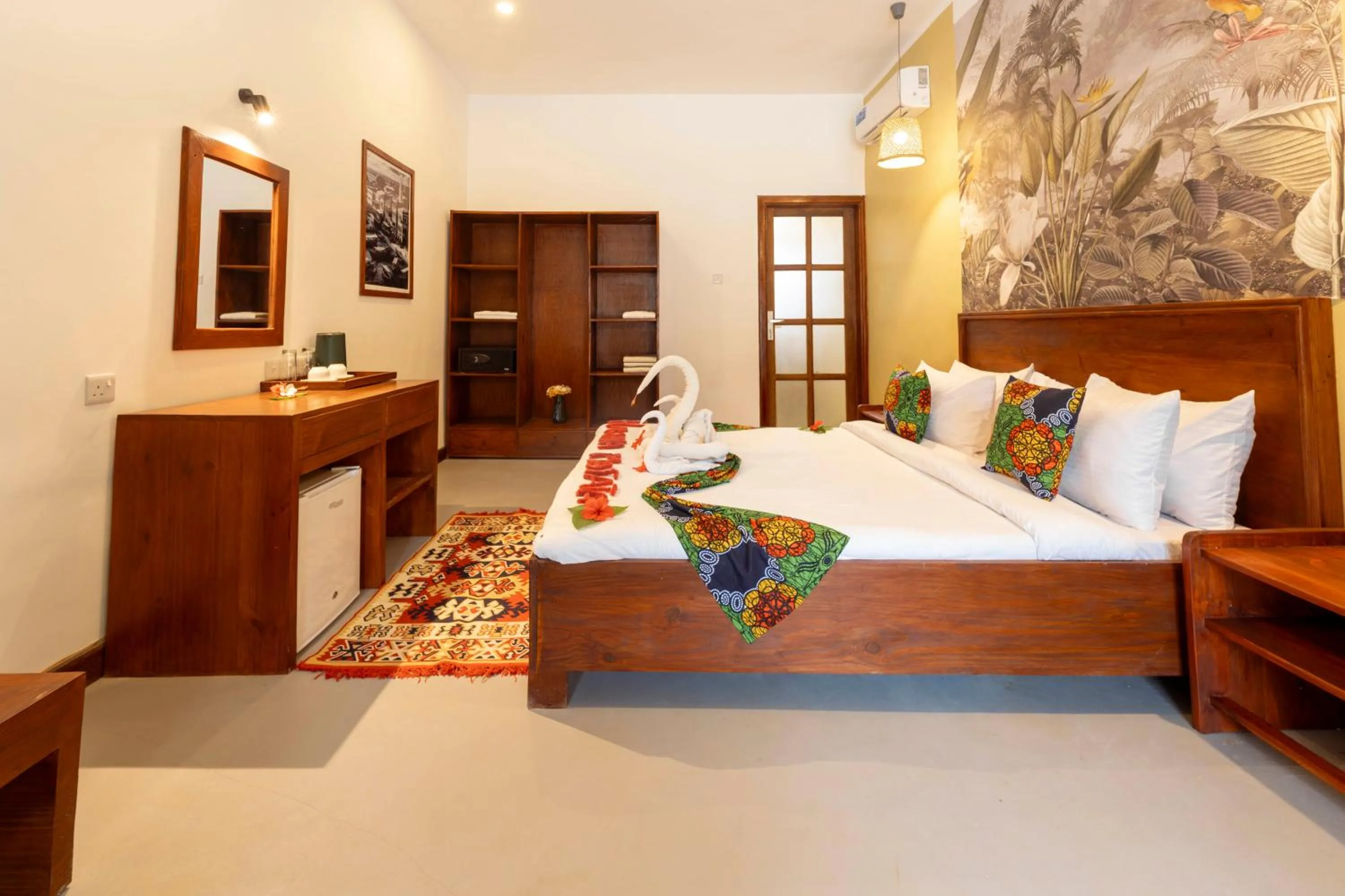 Bed in The Soul Zanzibar Beach Hotel & Spa