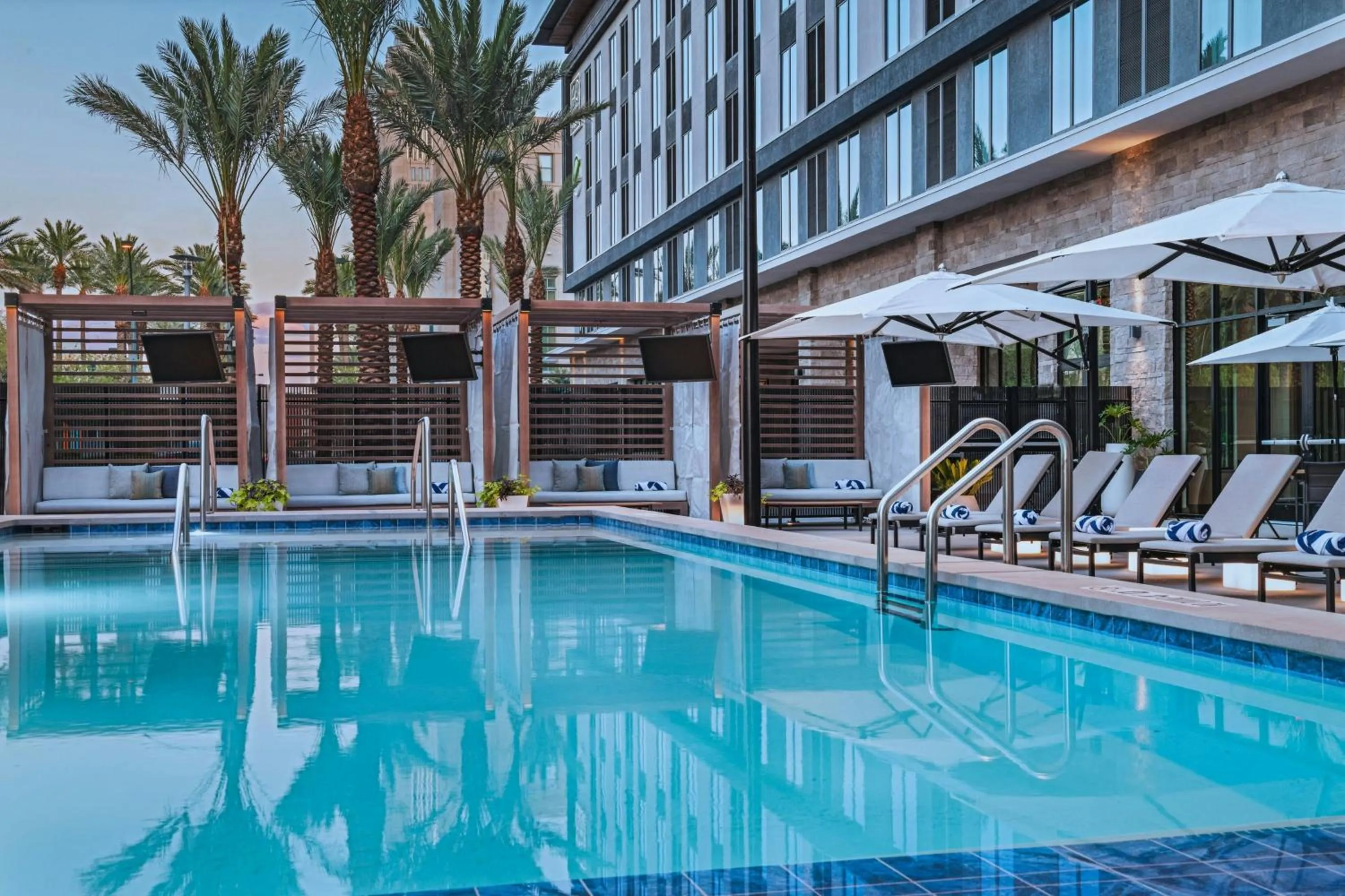Swimming pool in Element Las Vegas Symphony Park