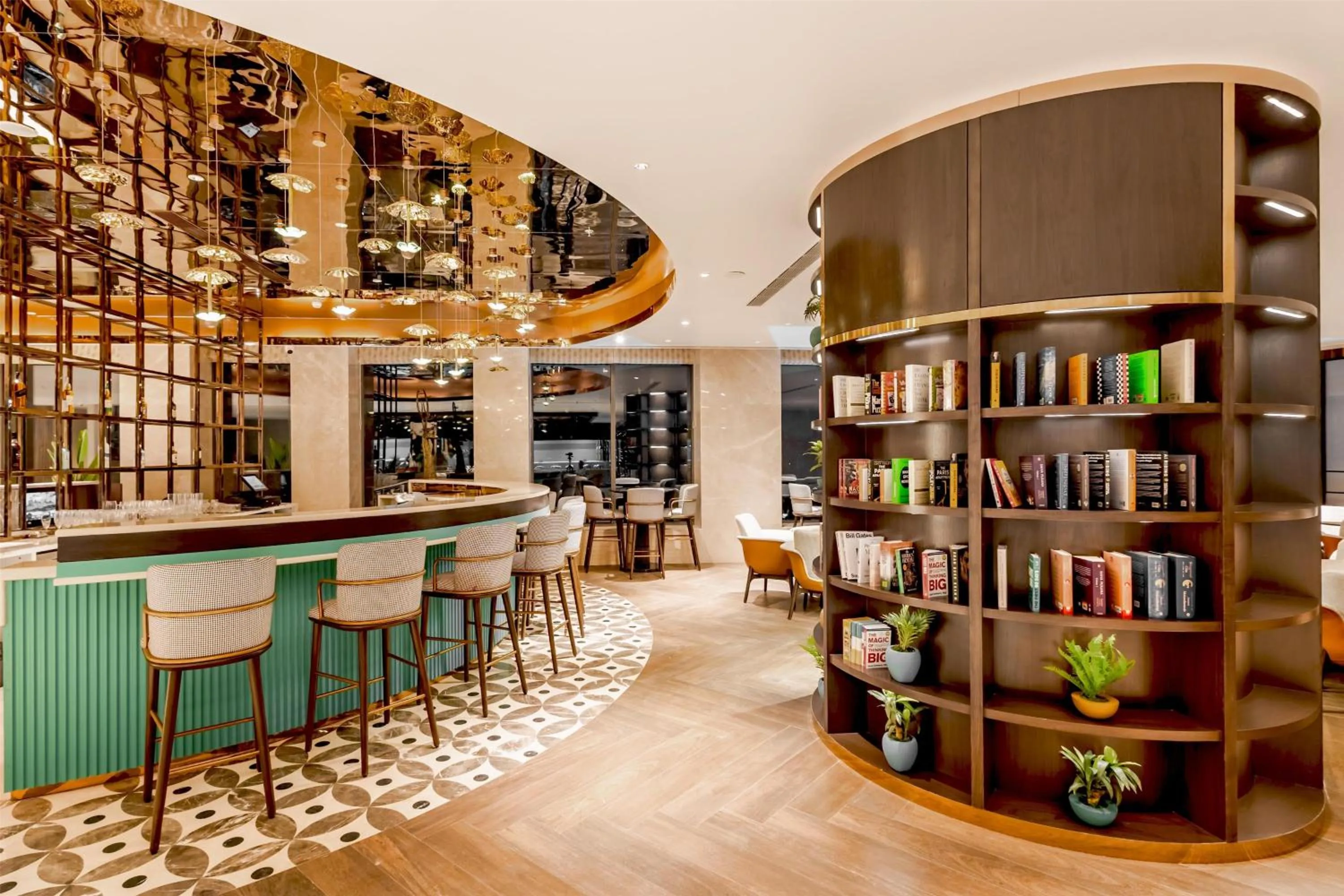 Lounge or bar in Radisson Hotel Jamshedpur