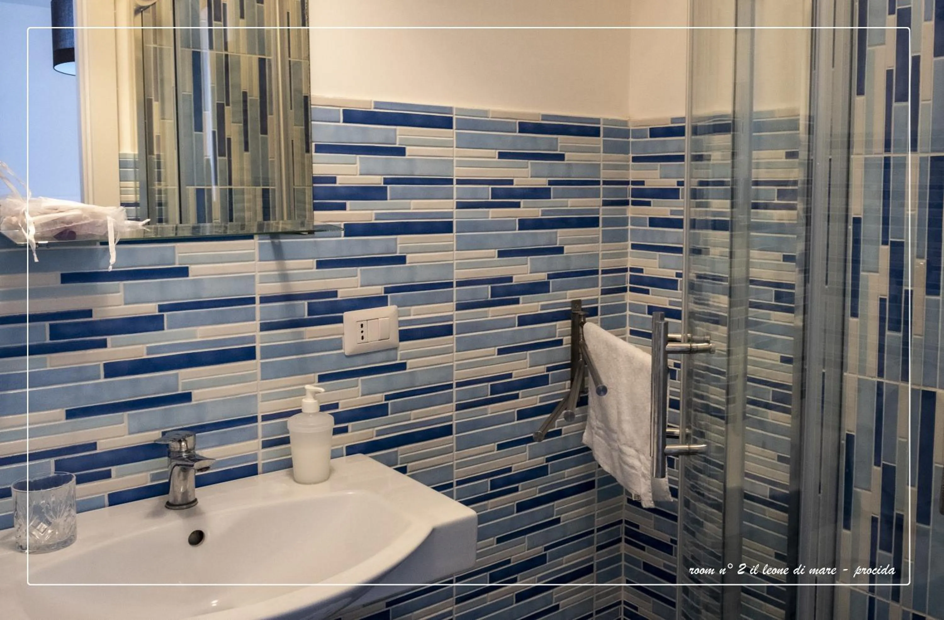 Bathroom in Il Leone Di Mare