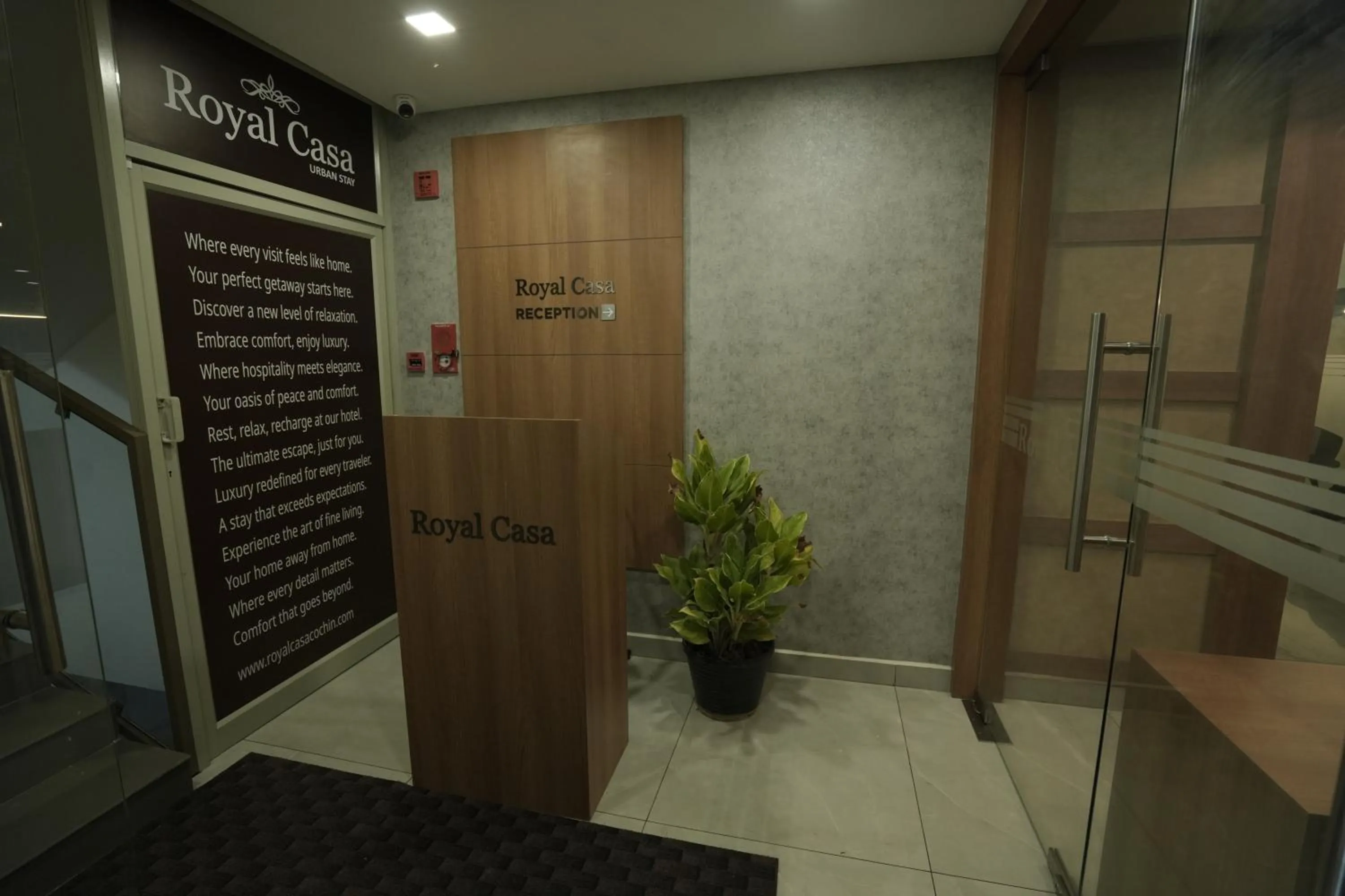 Facade/entrance in Royal Casa Cochin