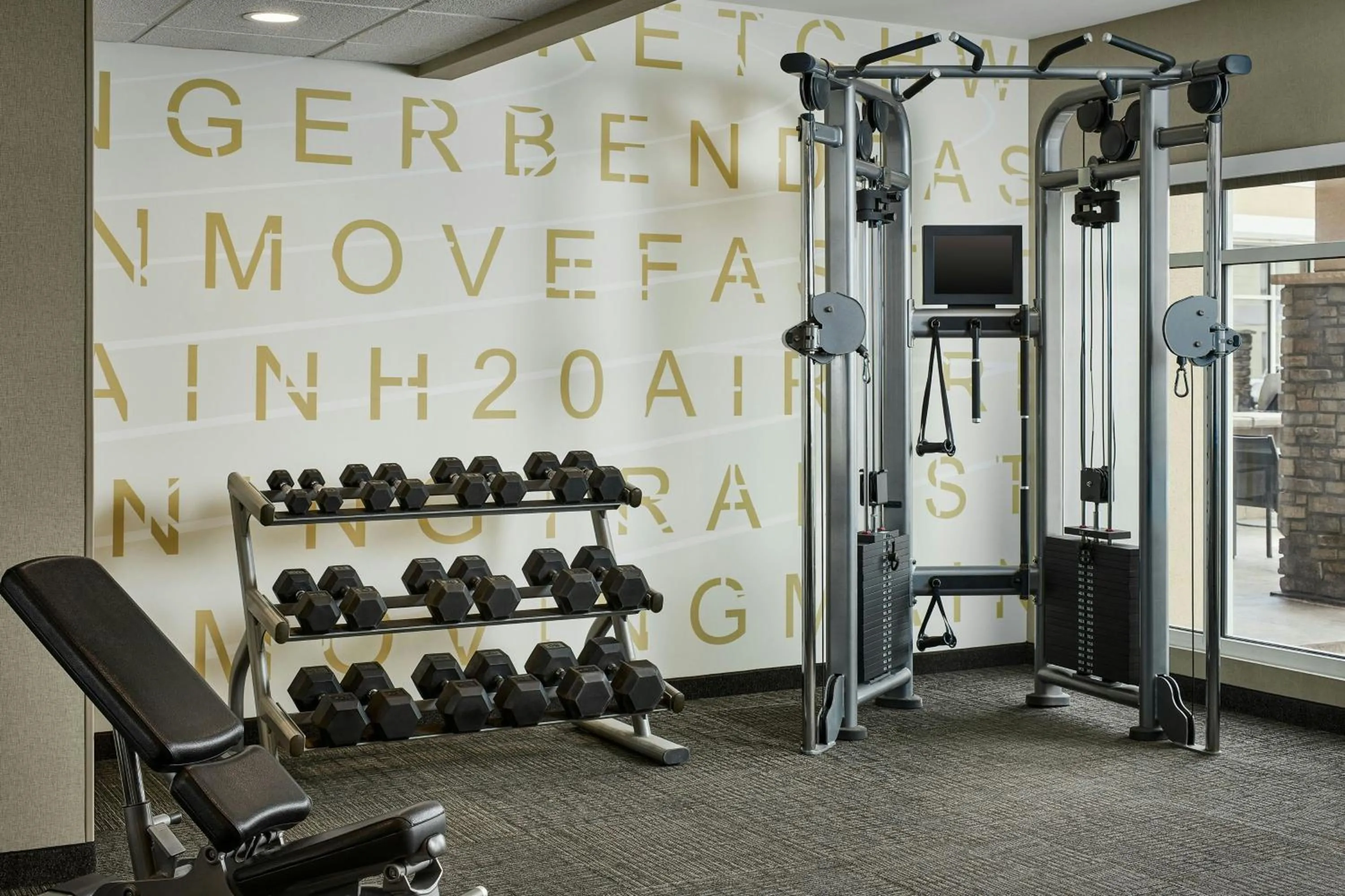 Fitness centre/facilities in Residence Inn by Marriott Rapid City
