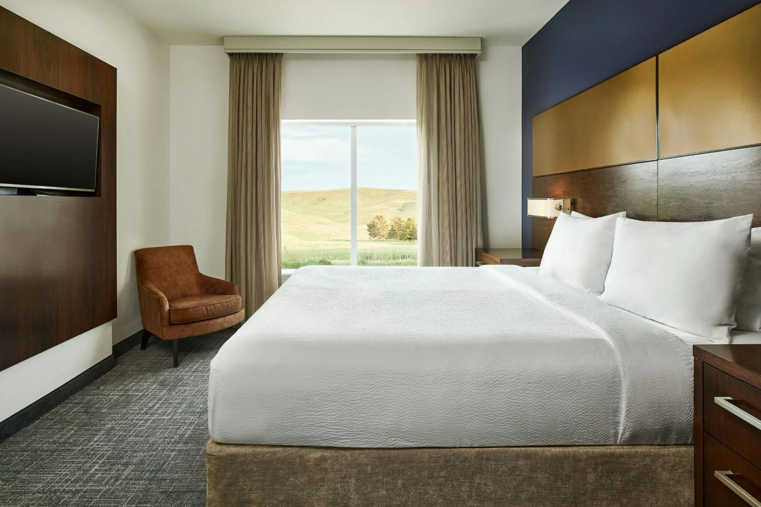 Bedroom, Bed in Residence Inn by Marriott Rapid City