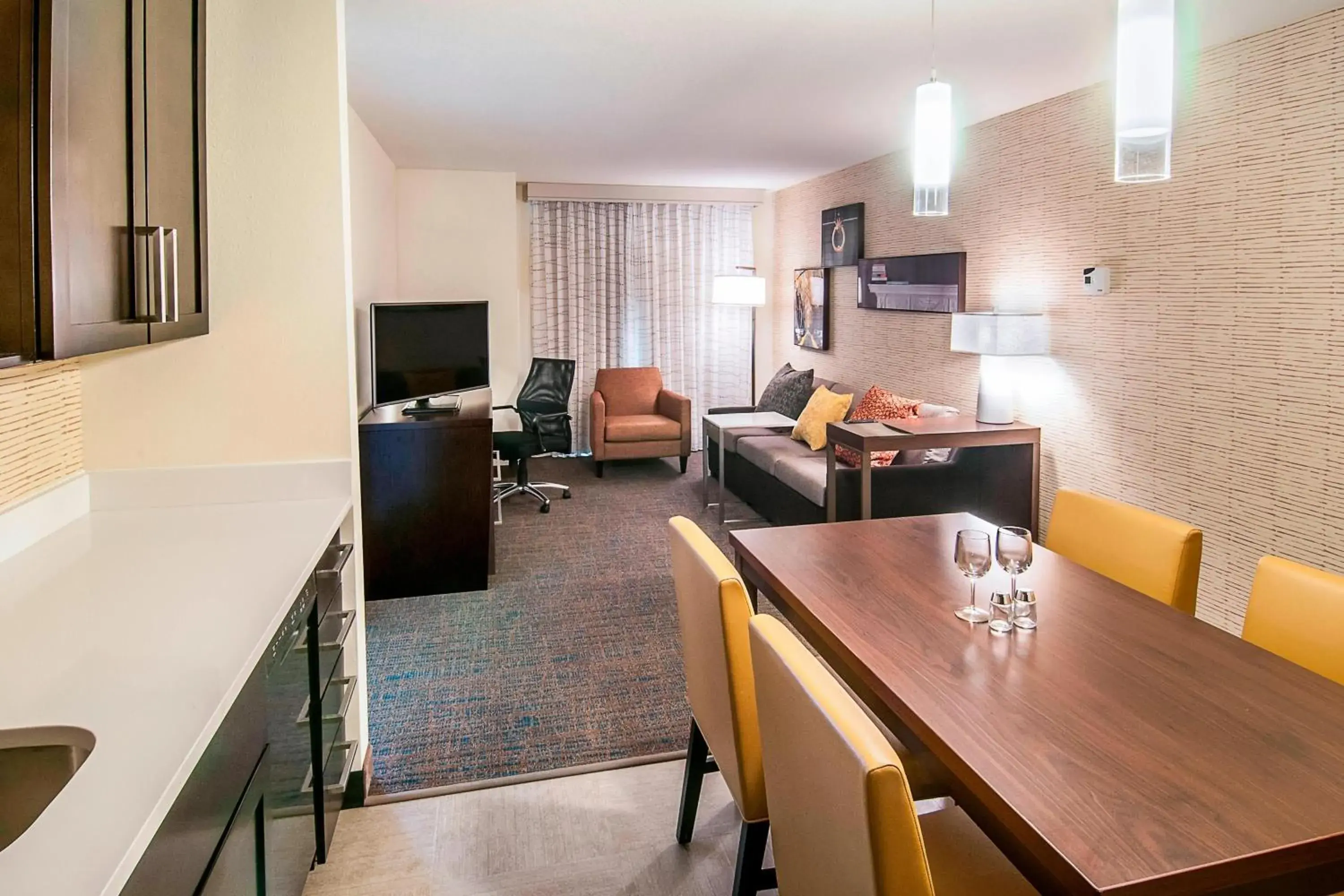 One-Bedroom King Suite with City View in Residence Inn by Marriott Rapid City One-Bedroom King Suite with City View in Residence Inn by Marriott Rapid City