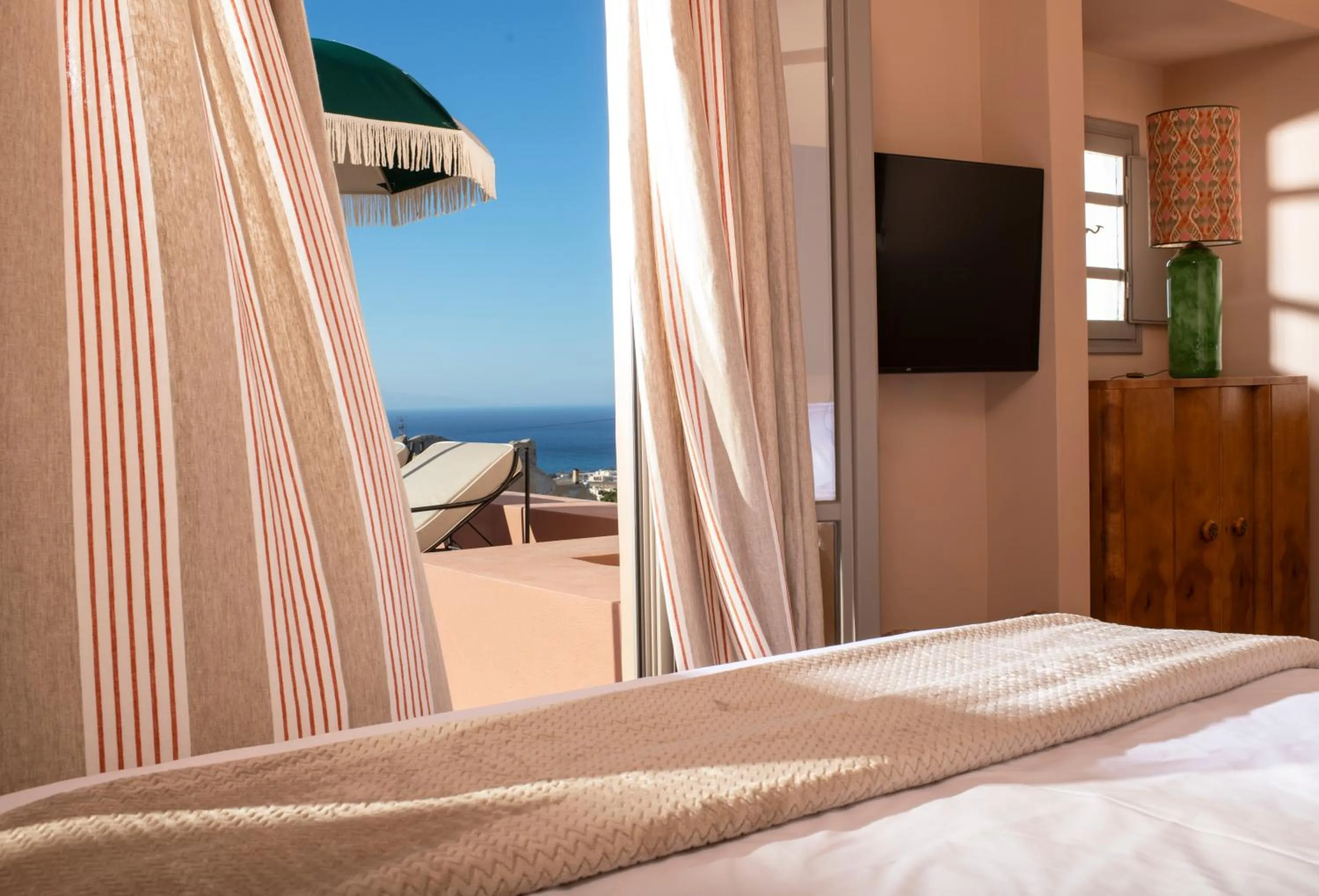 Bed in Terra Verde Oia by K&K