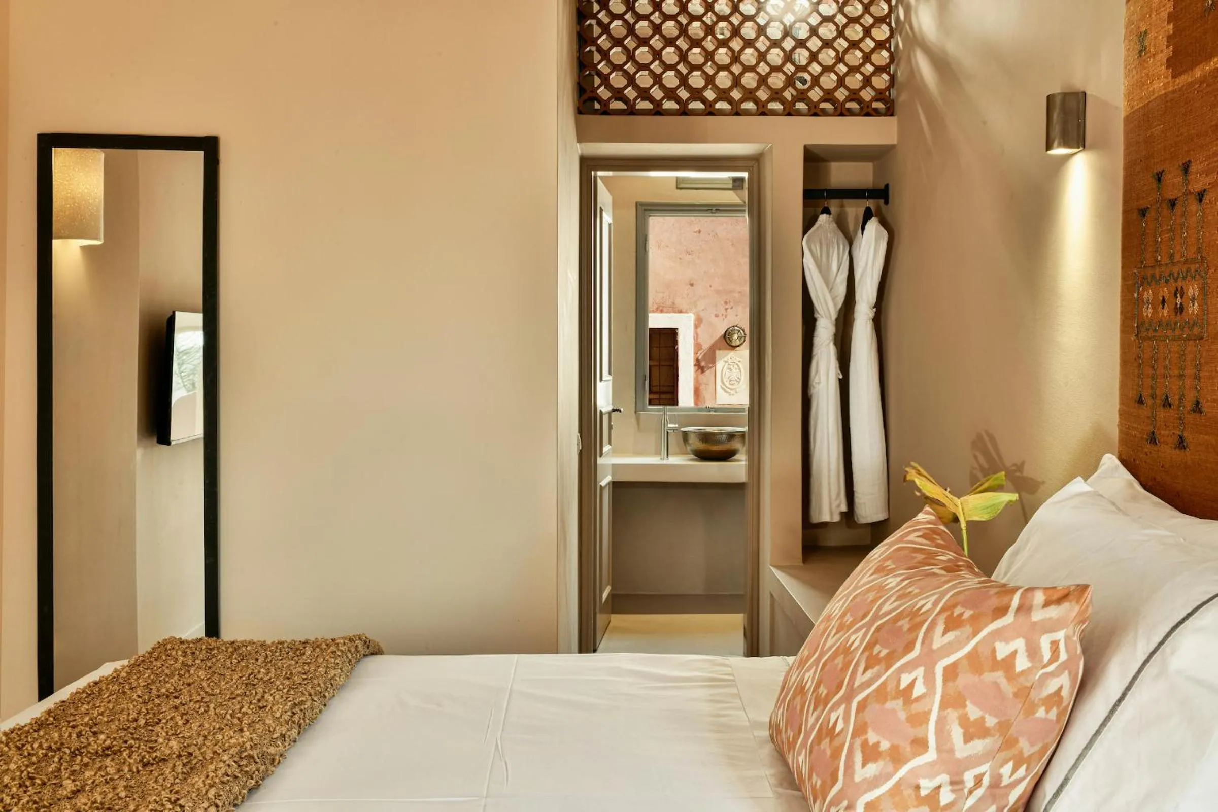 Bed in Terra Verde Oia by K&K