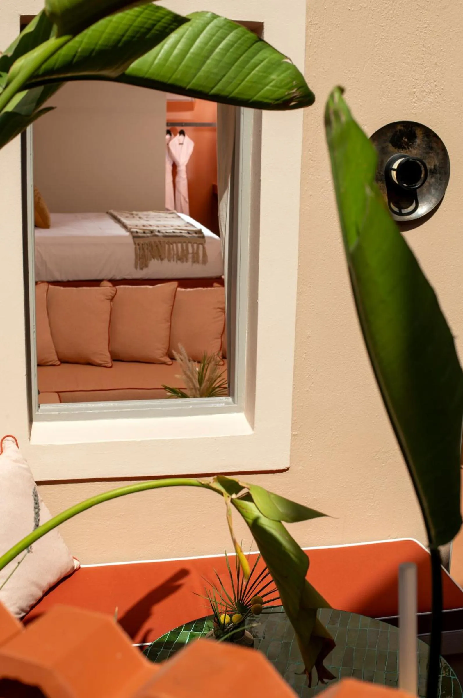 Bed in Terra Verde Oia by K&K