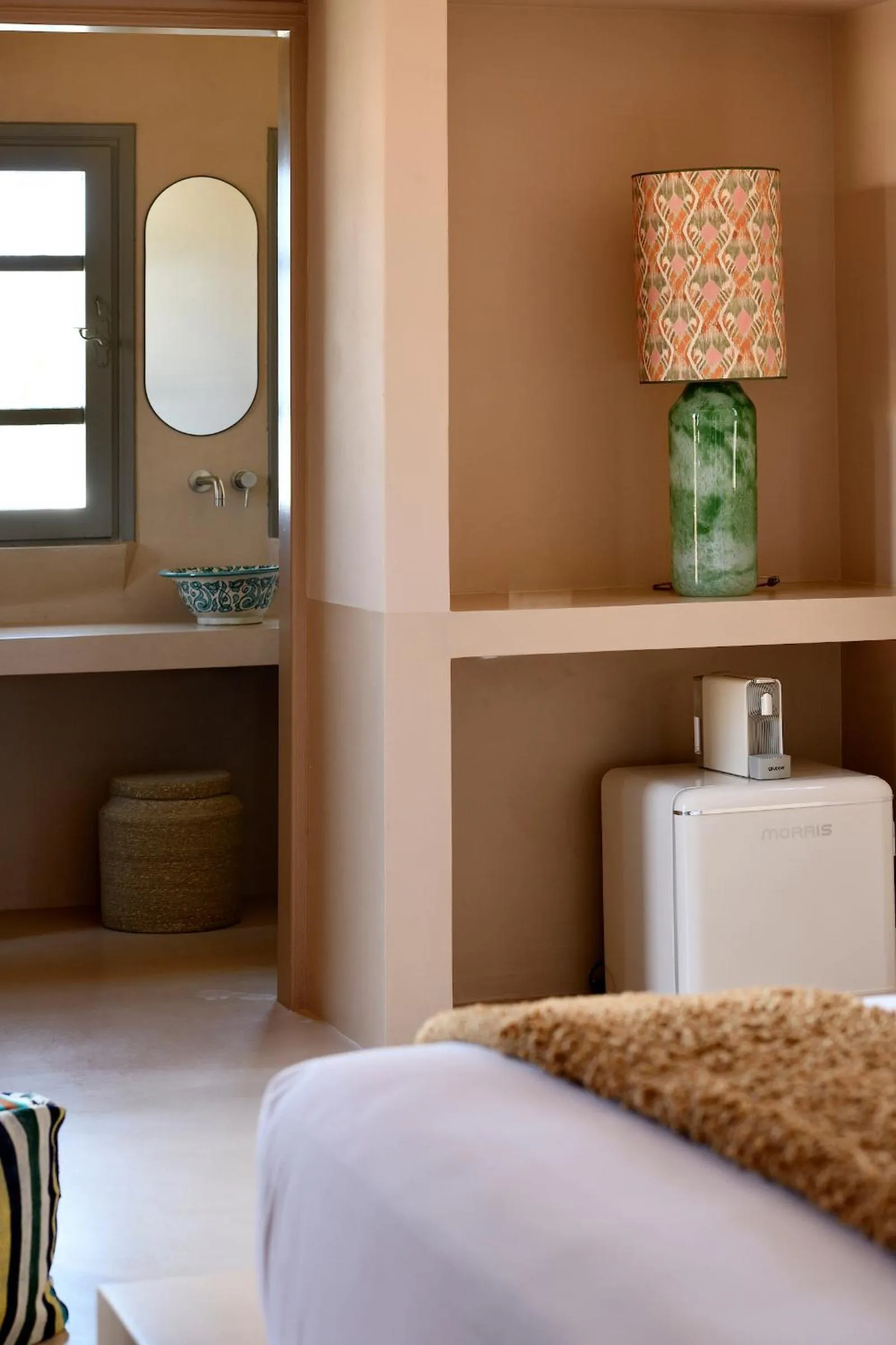 Bathroom, Bed in Terra Verde Oia by K&K