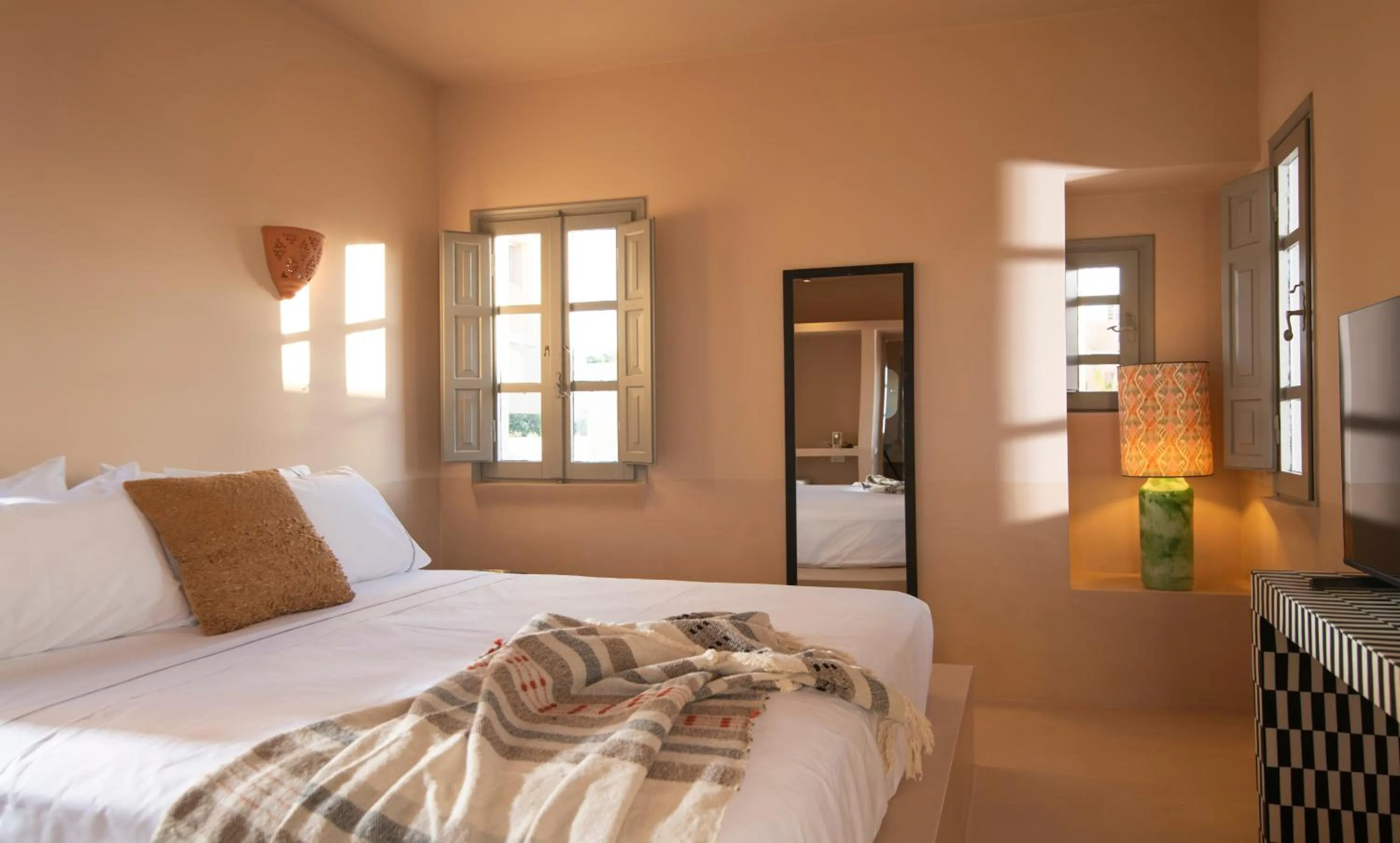 Bed in Terra Verde Oia by K&K