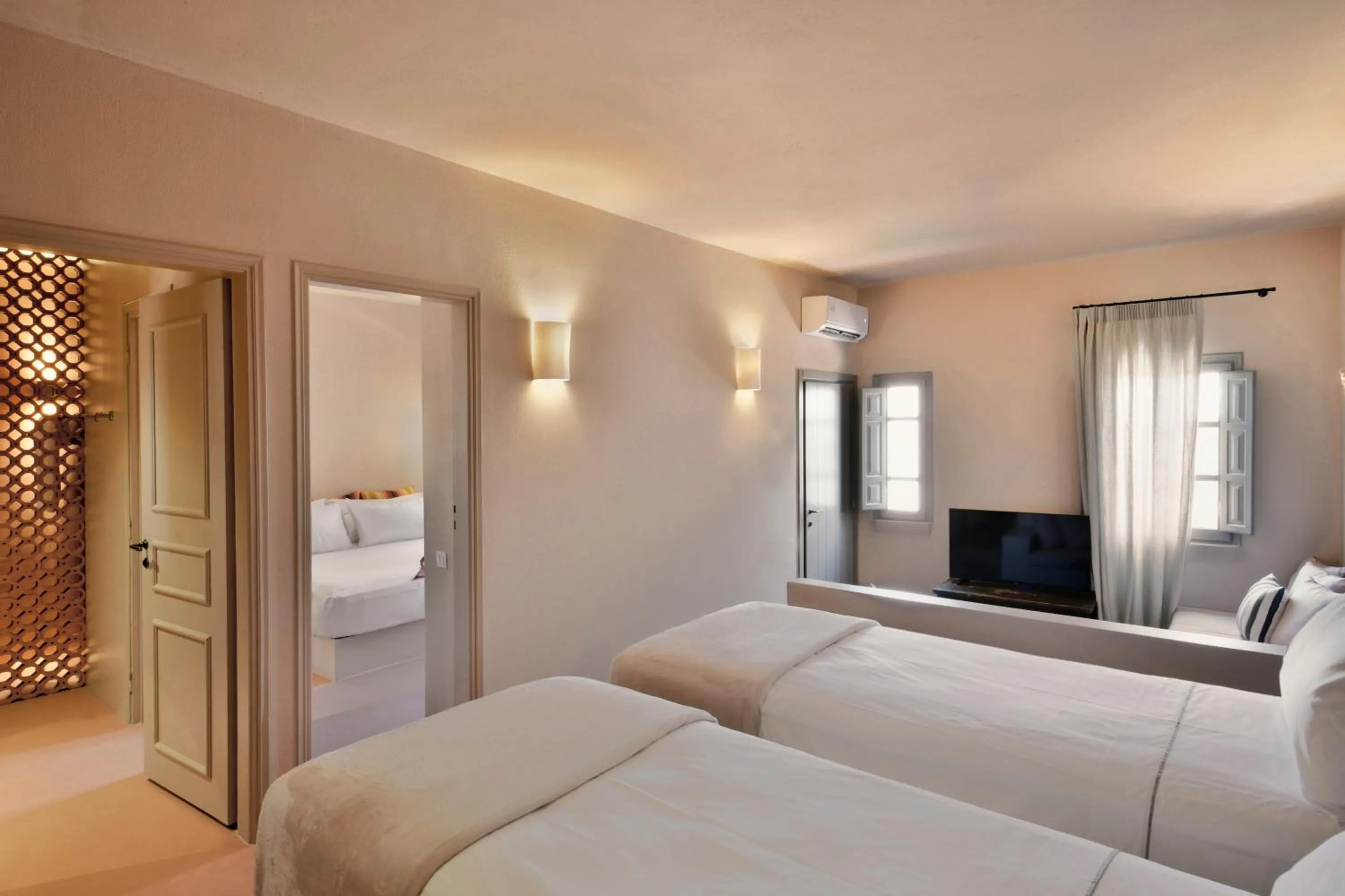 Bed in Terra Verde Oia by K&K