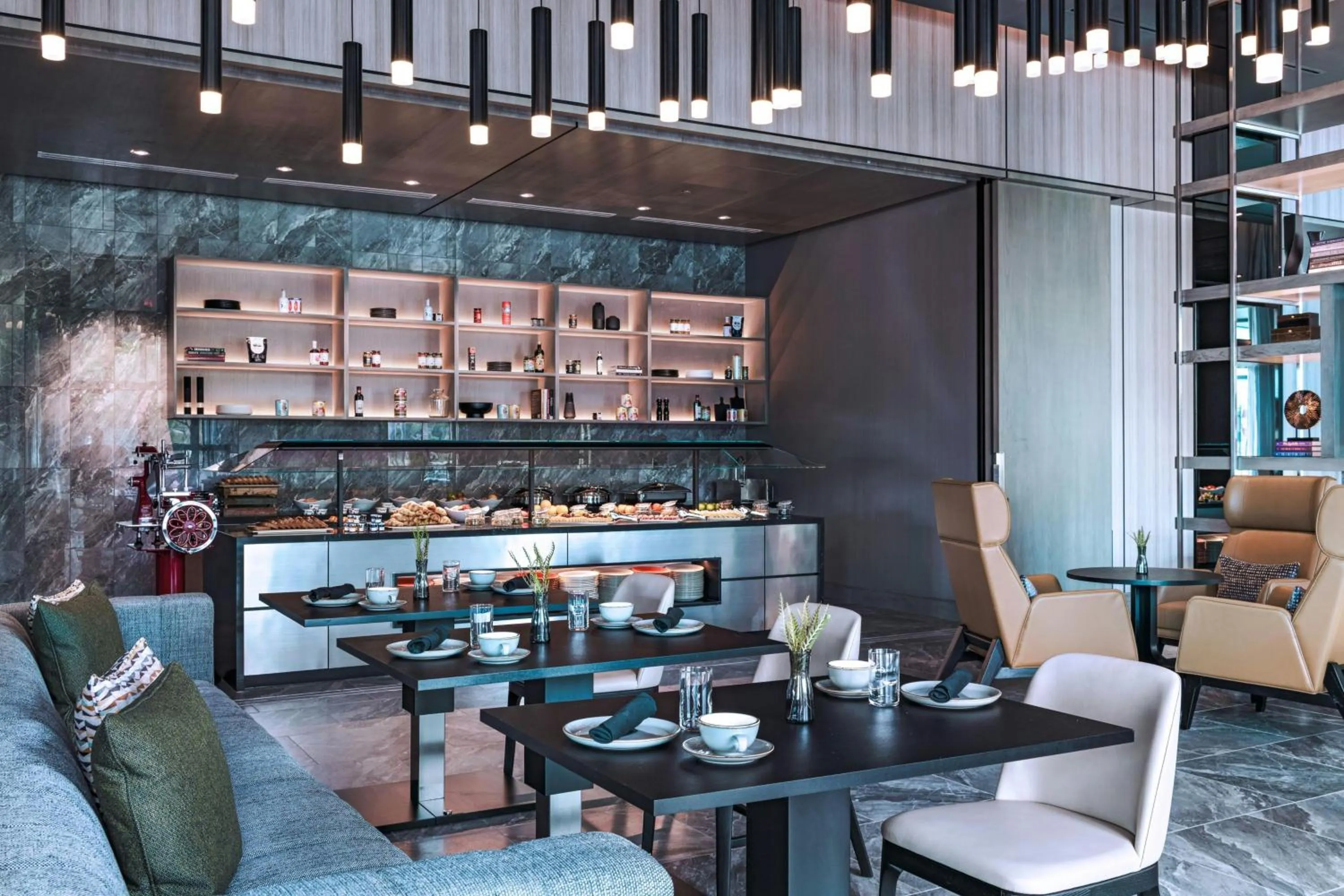 Kitchen or kitchenette in AC Hotel by Marriott Las Vegas Symphony Park