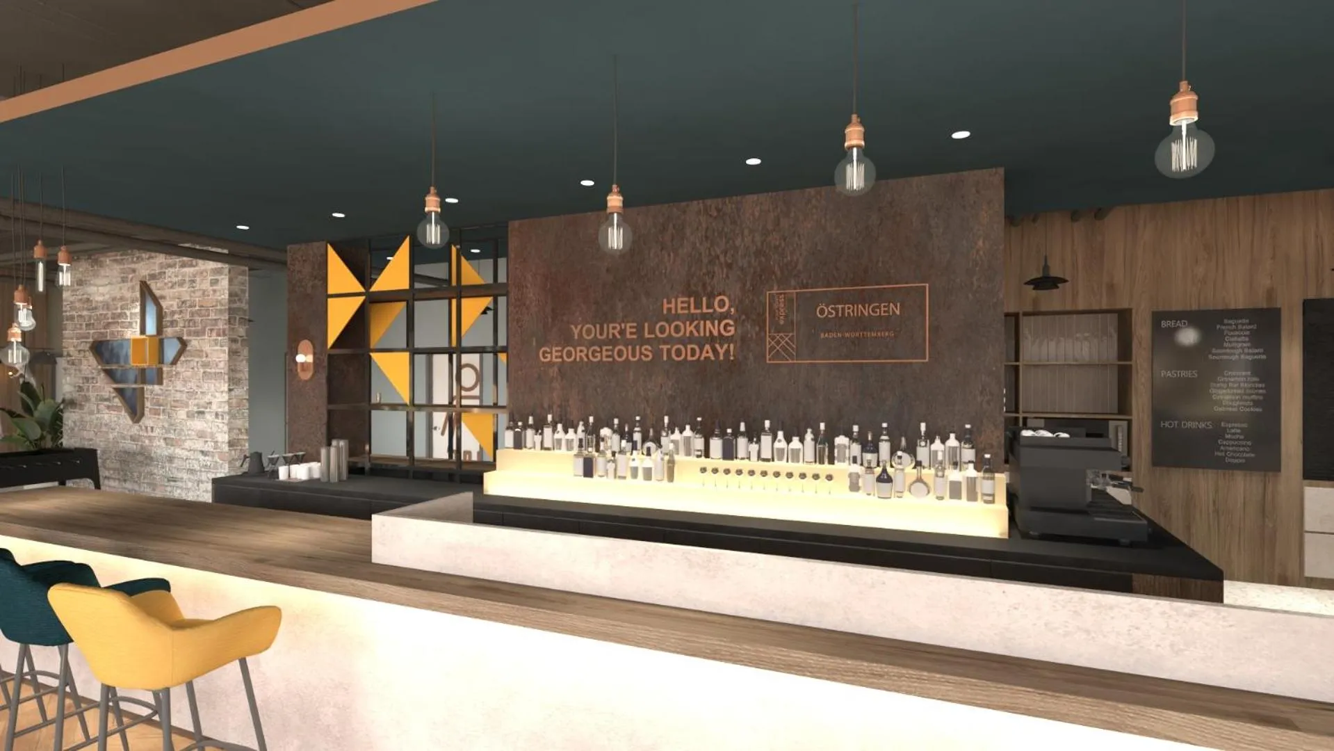 Lounge or bar in Four Points Flex by Sheraton Östringen