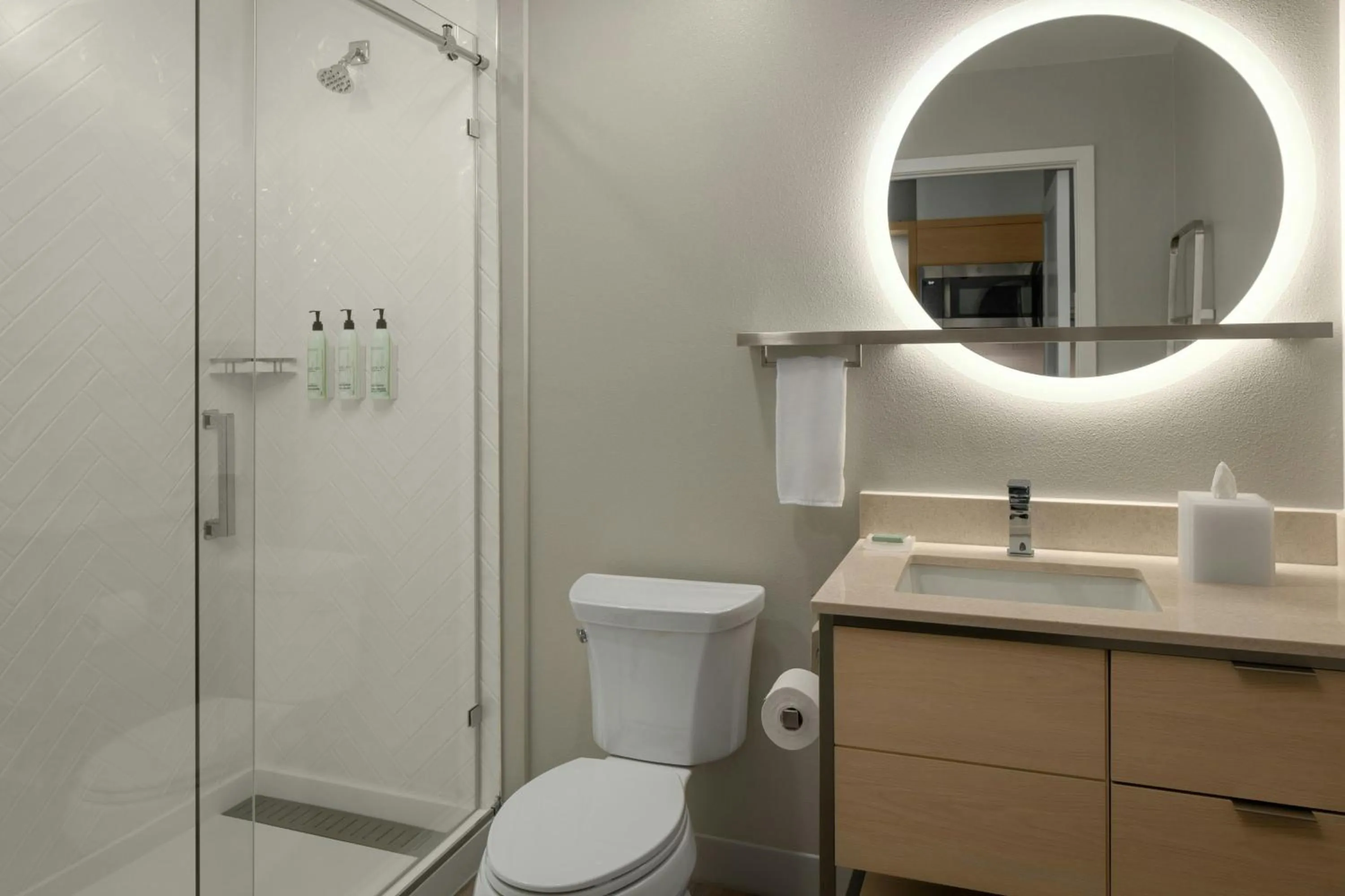 Bathroom in TownePlace Suites by Marriott San Jose Downtown