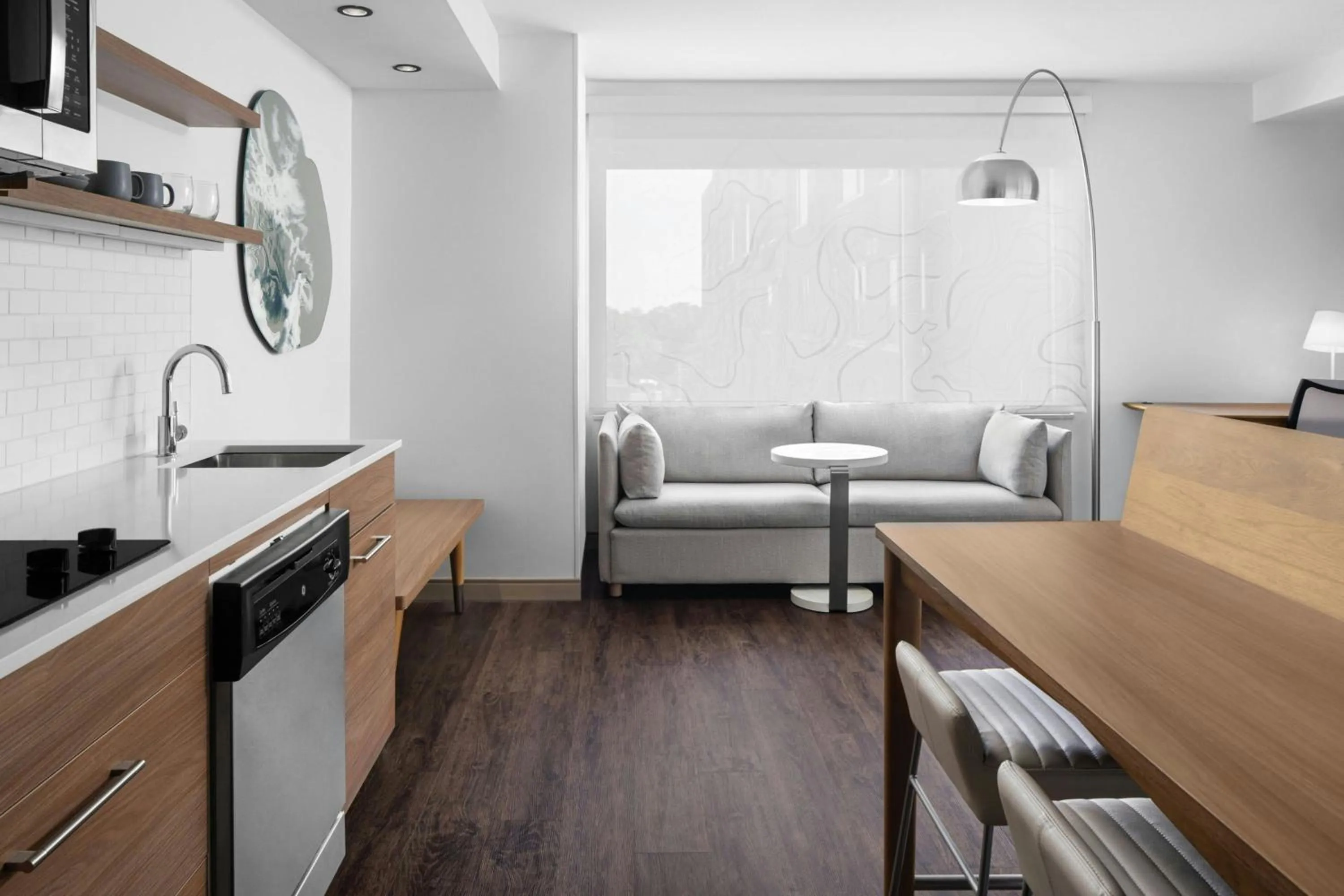 Kitchen or kitchenette in Element Calgary Downtown