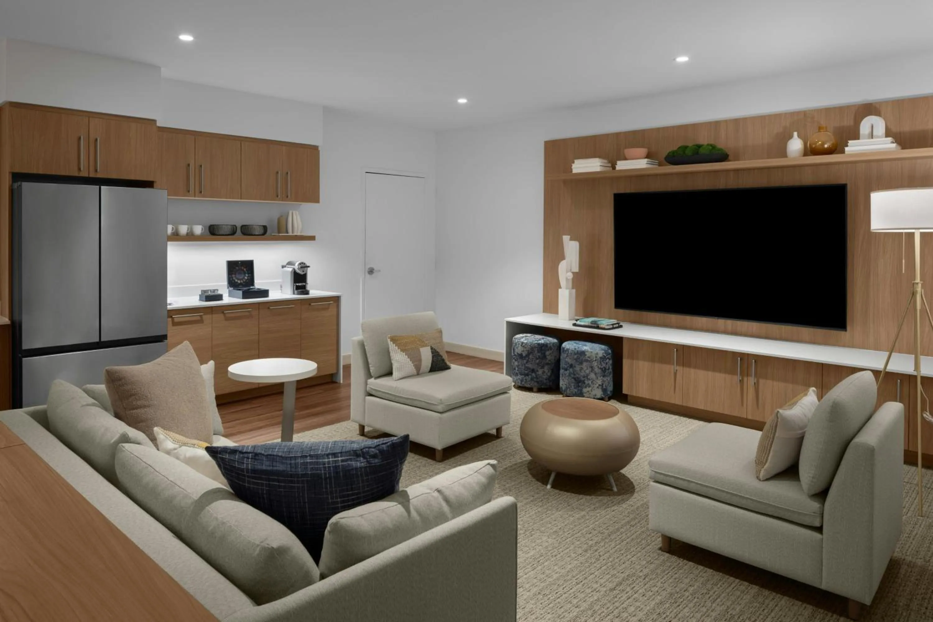 Living room in Element Calgary Downtown