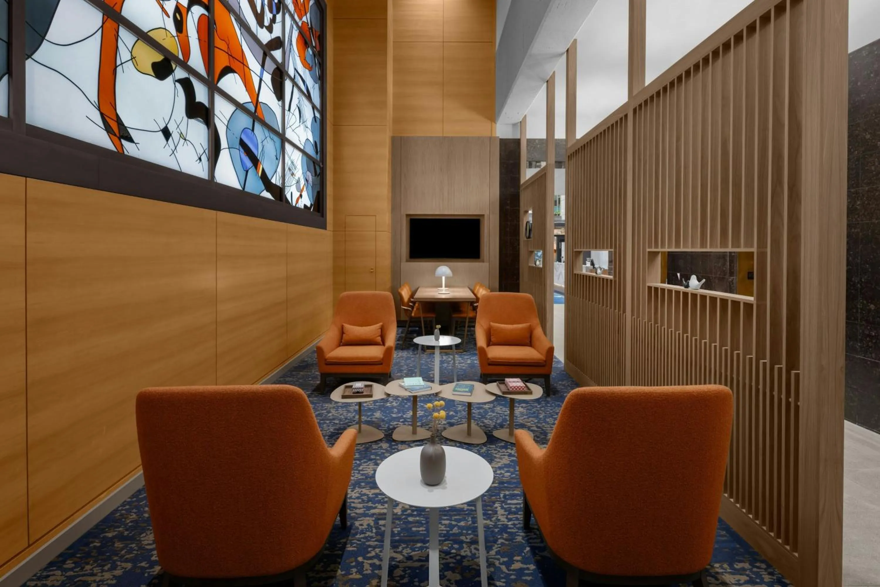 Lobby or reception in Element Calgary Downtown