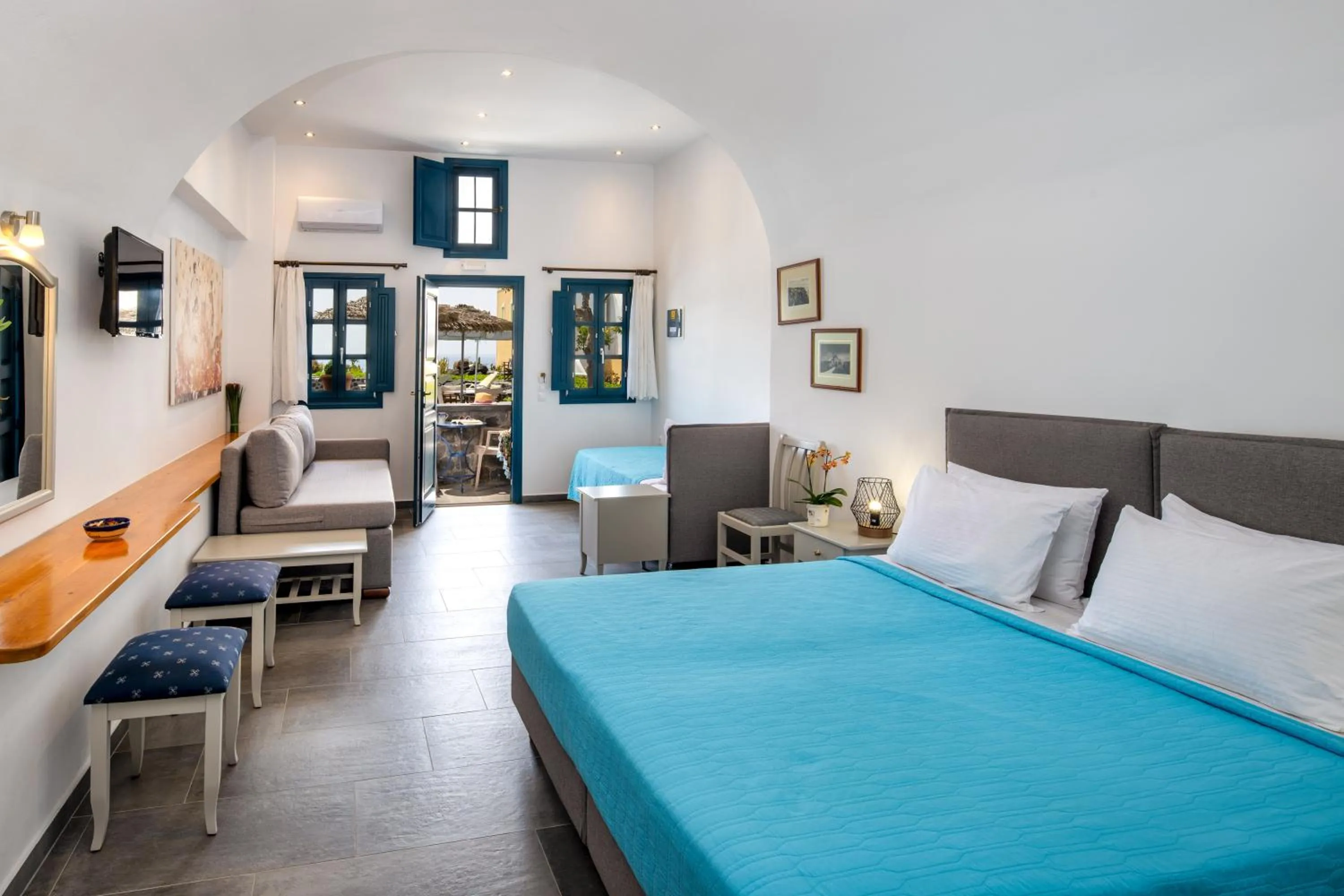 Bed in Kalimera Hotel