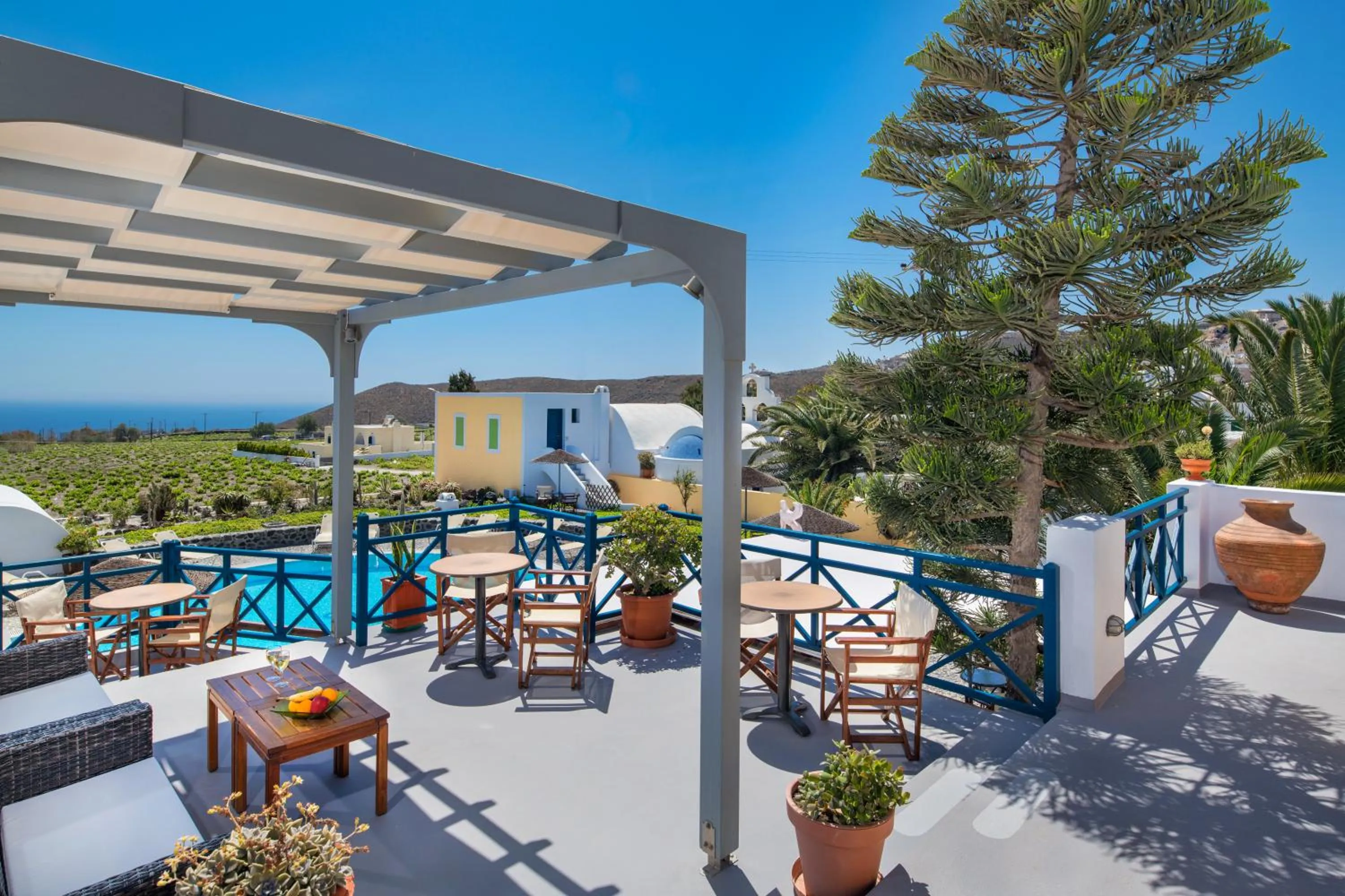 Garden view in Kalimera Hotel