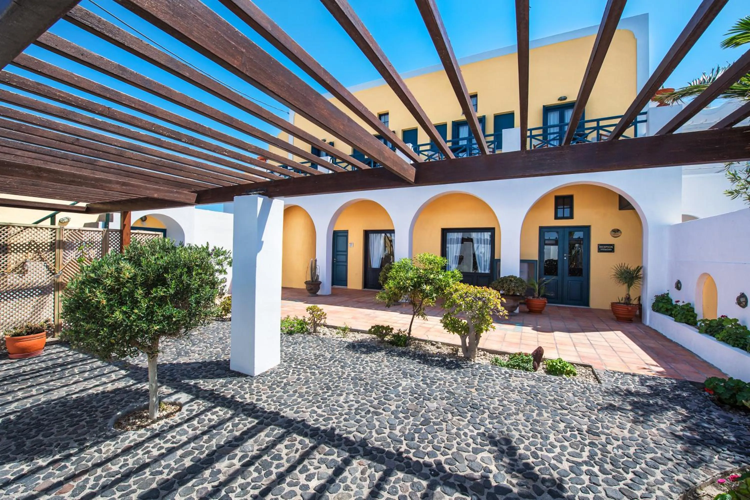 Facade/entrance in Kalimera Hotel