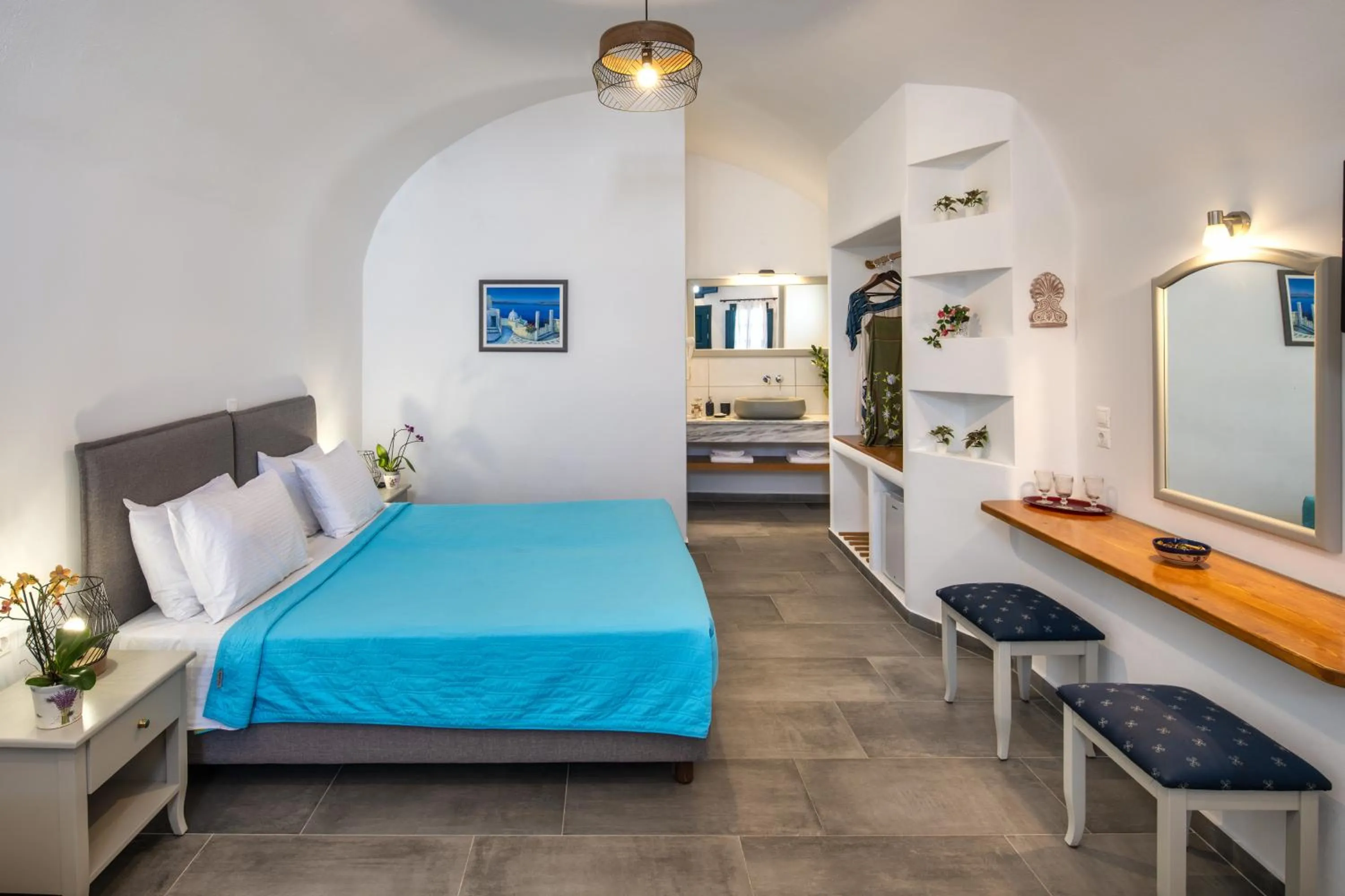 Bed in Kalimera Hotel