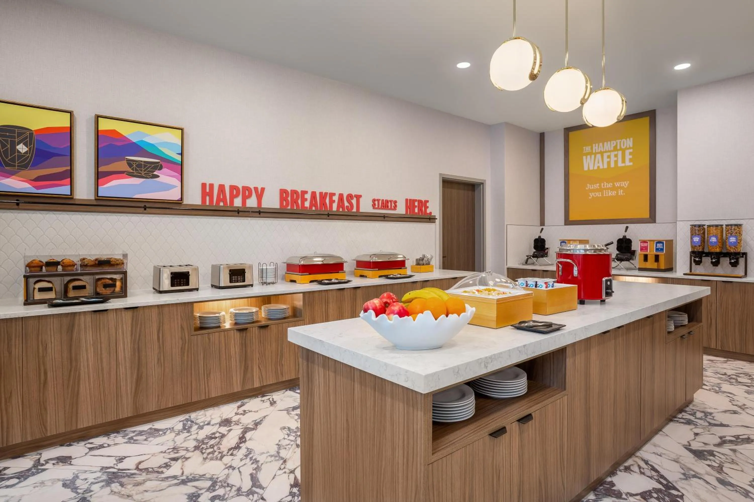 Breakfast in Hampton Inn By Hilton Calgary Downtown