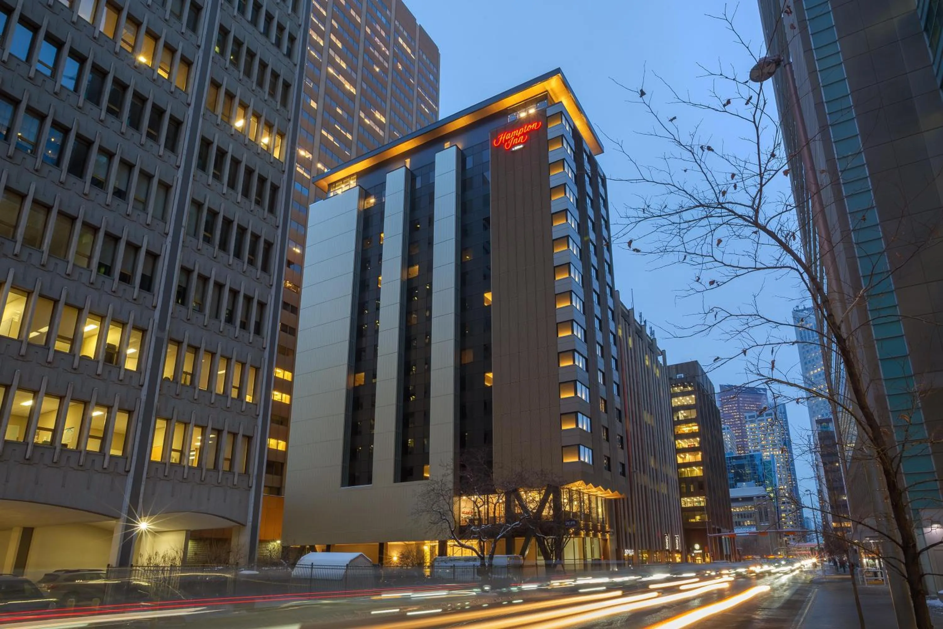 Property building in Hampton Inn By Hilton Calgary Downtown