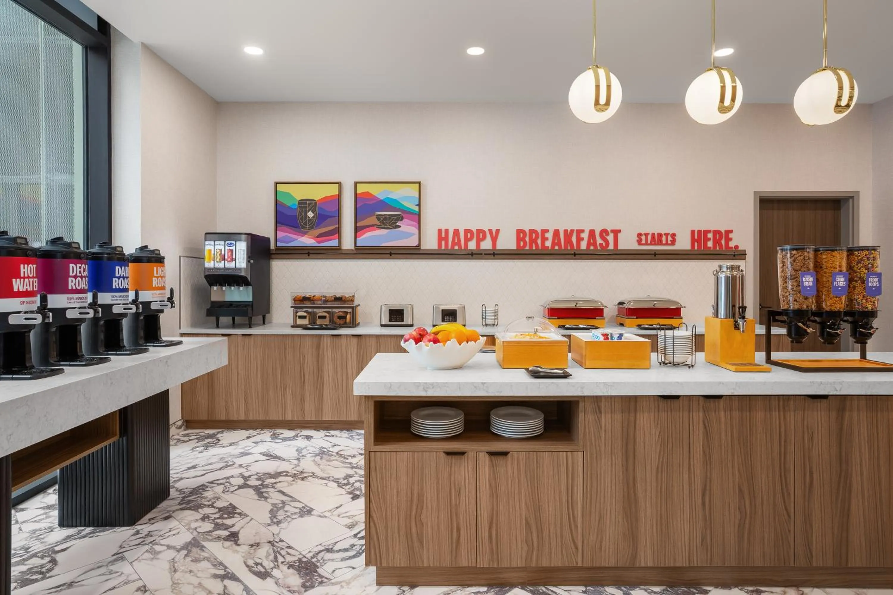 Breakfast in Hampton Inn By Hilton Calgary Downtown