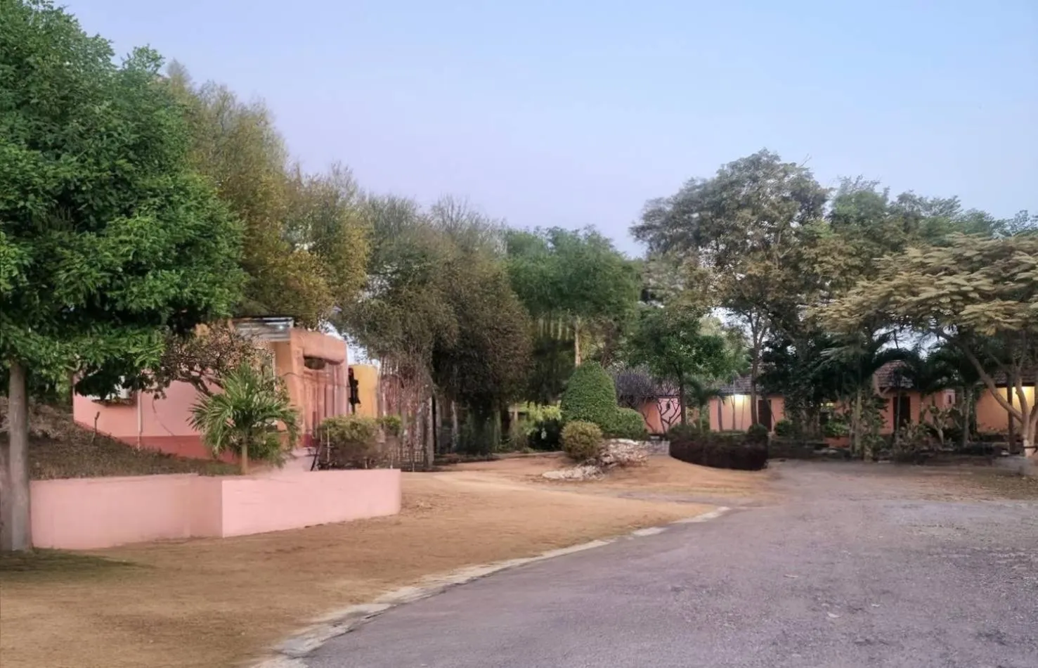 Garden in Rimpuhill resort