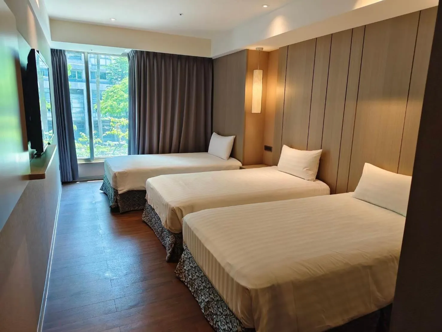 Bed in CHECK inn SELECT Taipei NeiHu