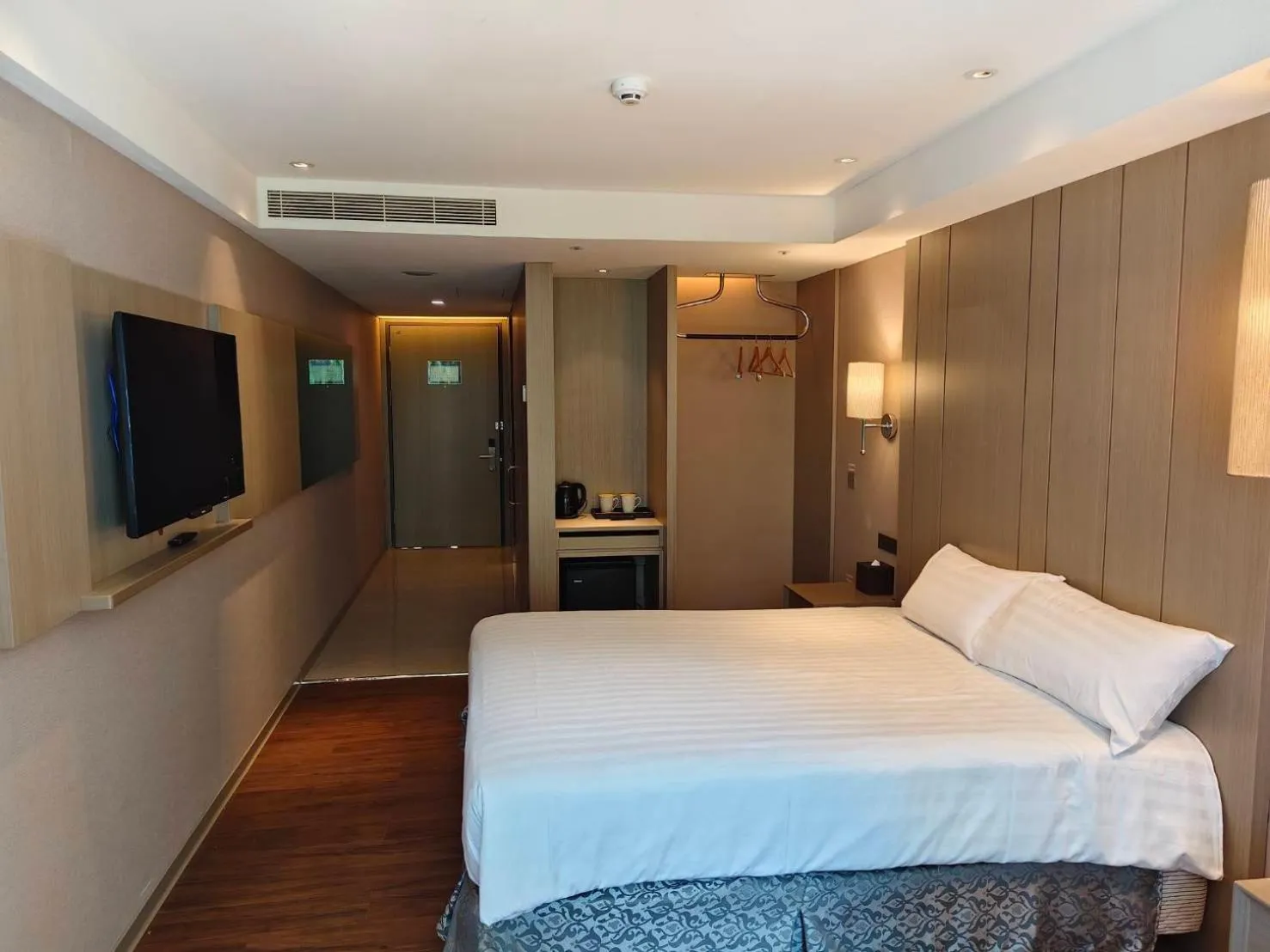 Bed in CHECK inn SELECT Taipei NeiHu