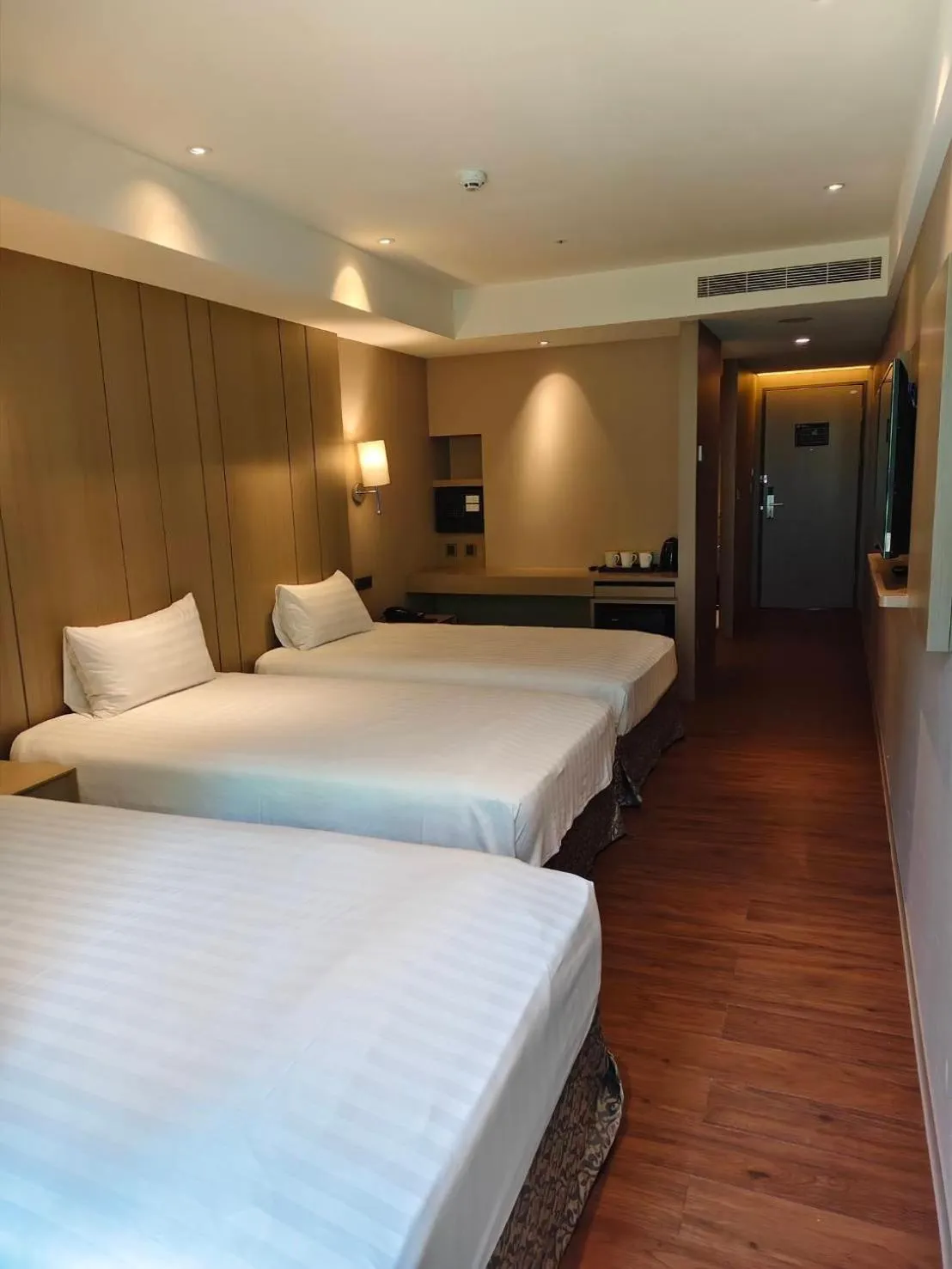 Bed in CHECK inn SELECT Taipei NeiHu