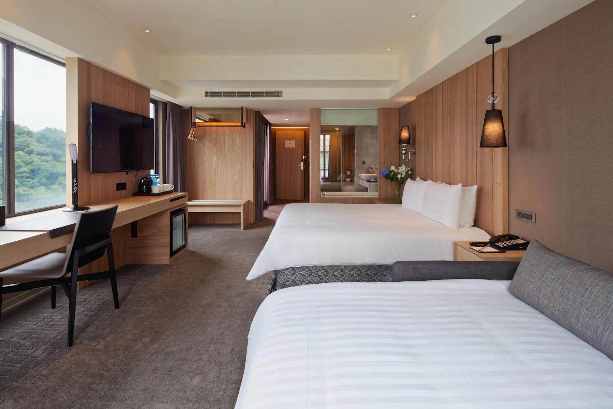 Bed in CHECK inn SELECT Taipei NeiHu