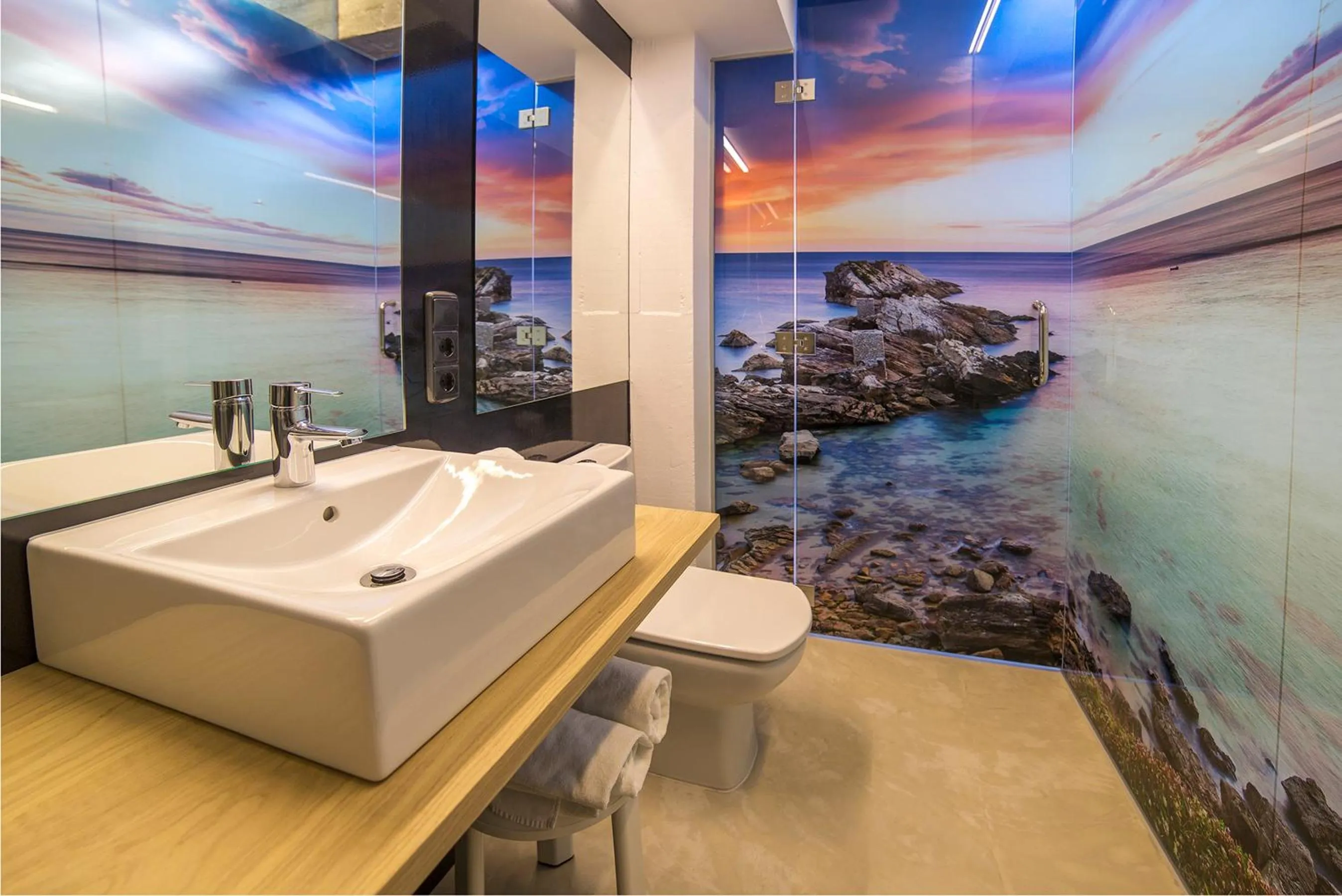 Bathroom in Zerupe Hotel