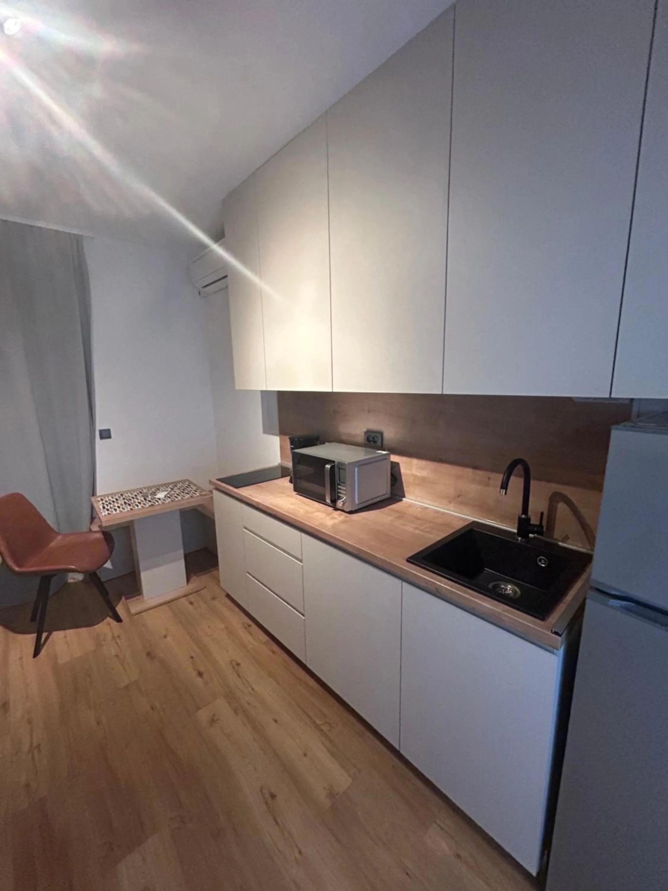 Kitchen or kitchenette in Apartments Irena