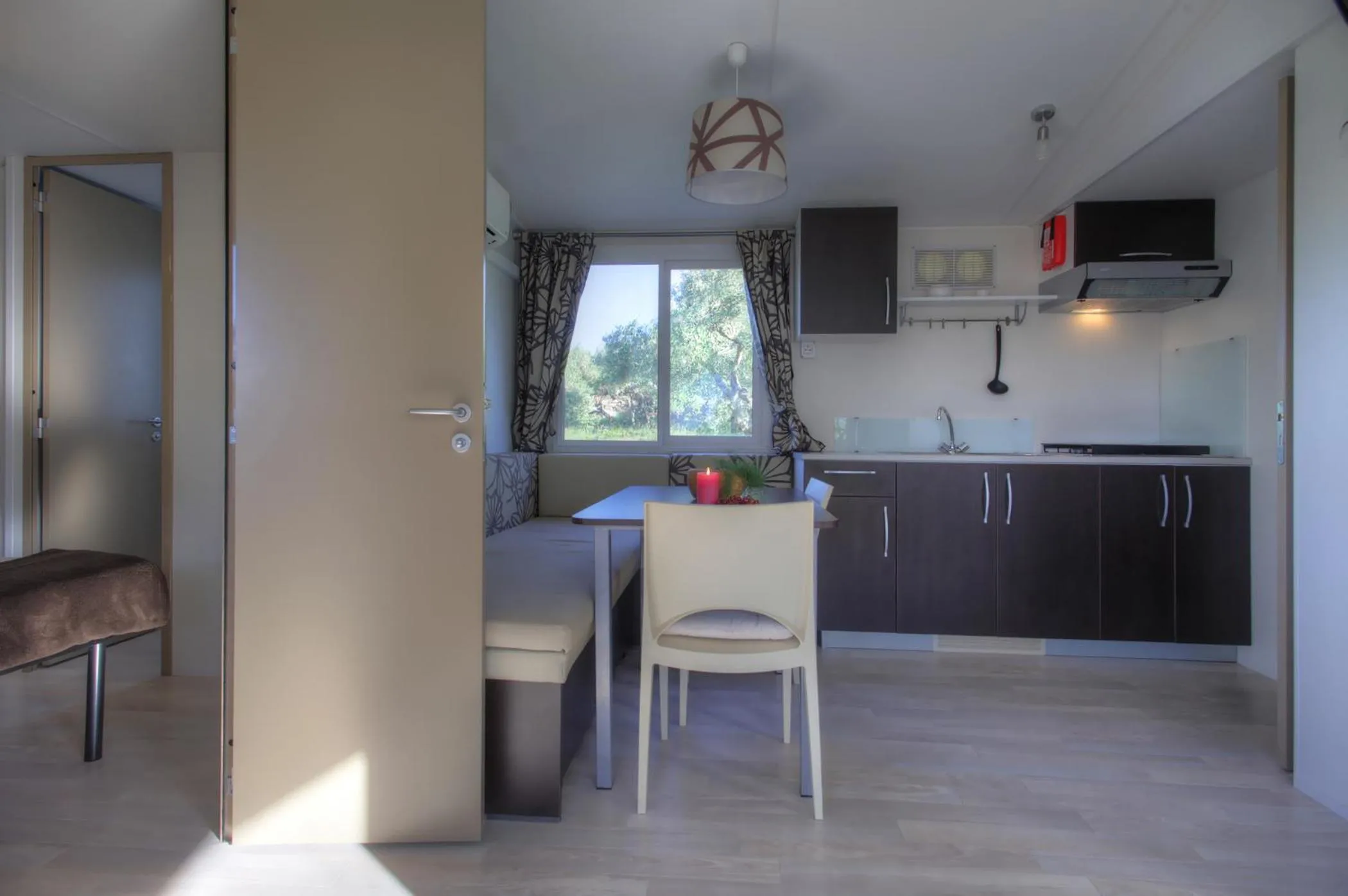 Kitchen or kitchenette in Apartments Irena