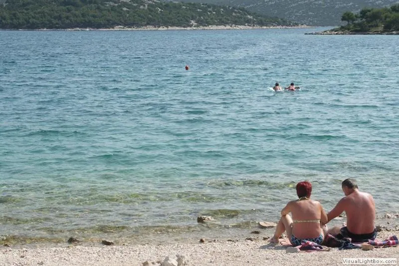 Beach in Apartments Irena