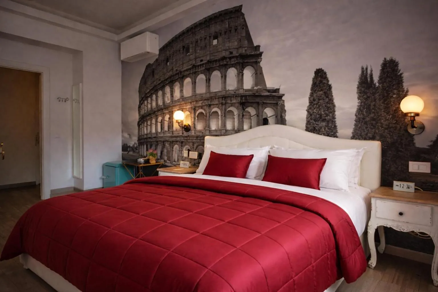 Bed in RomAntic Dreams Guest House