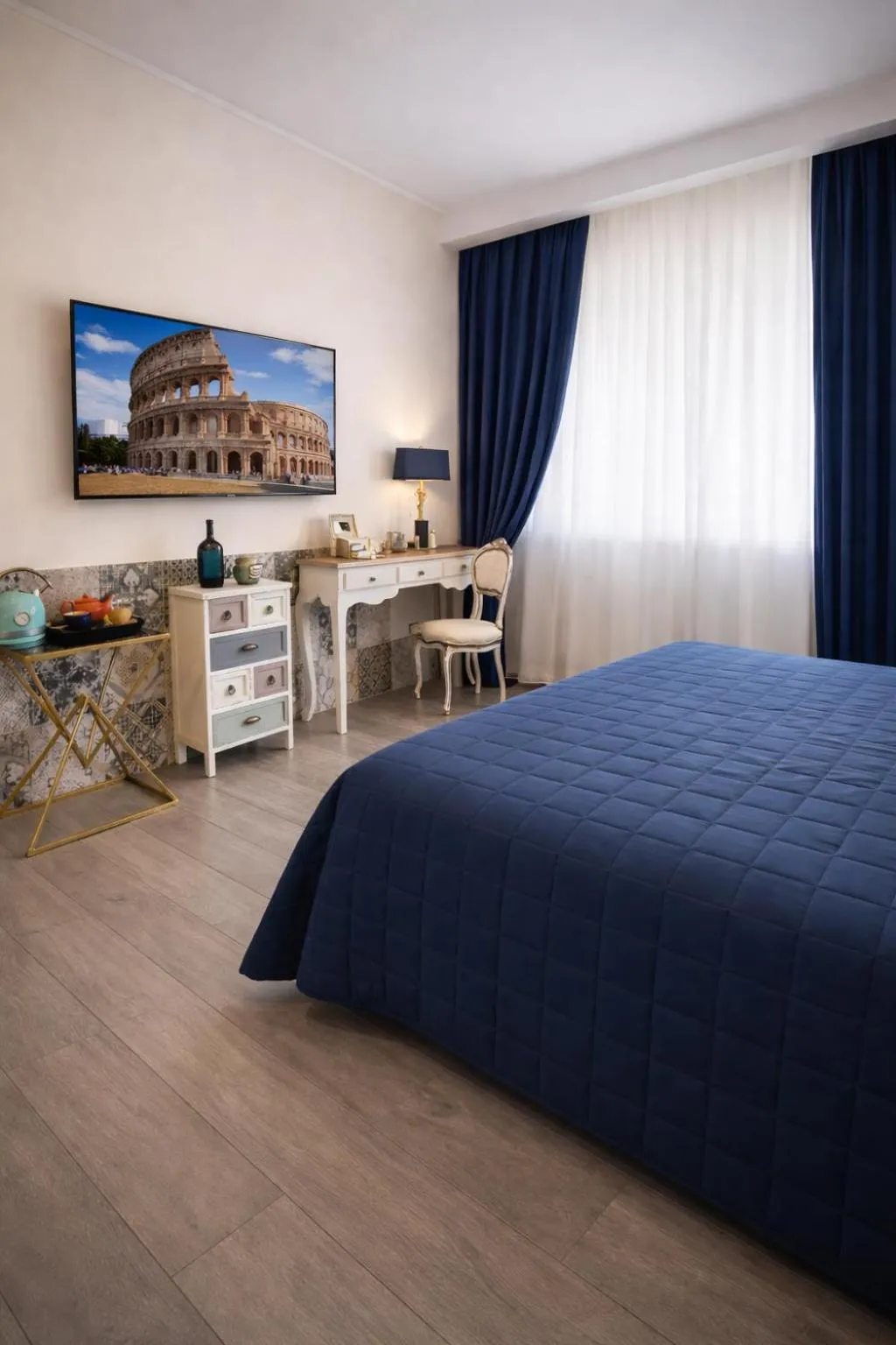 Bed in RomAntic Dreams Guest House