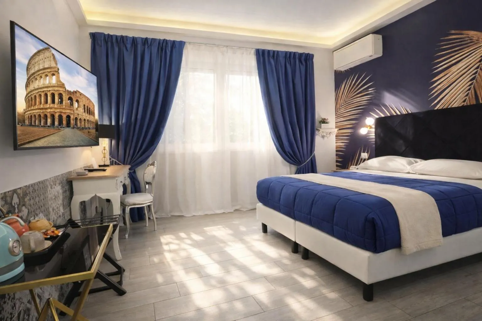 Bed in RomAntic Dreams Guest House