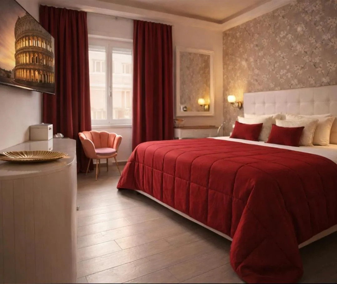 Bed in RomAntic Dreams Guest House