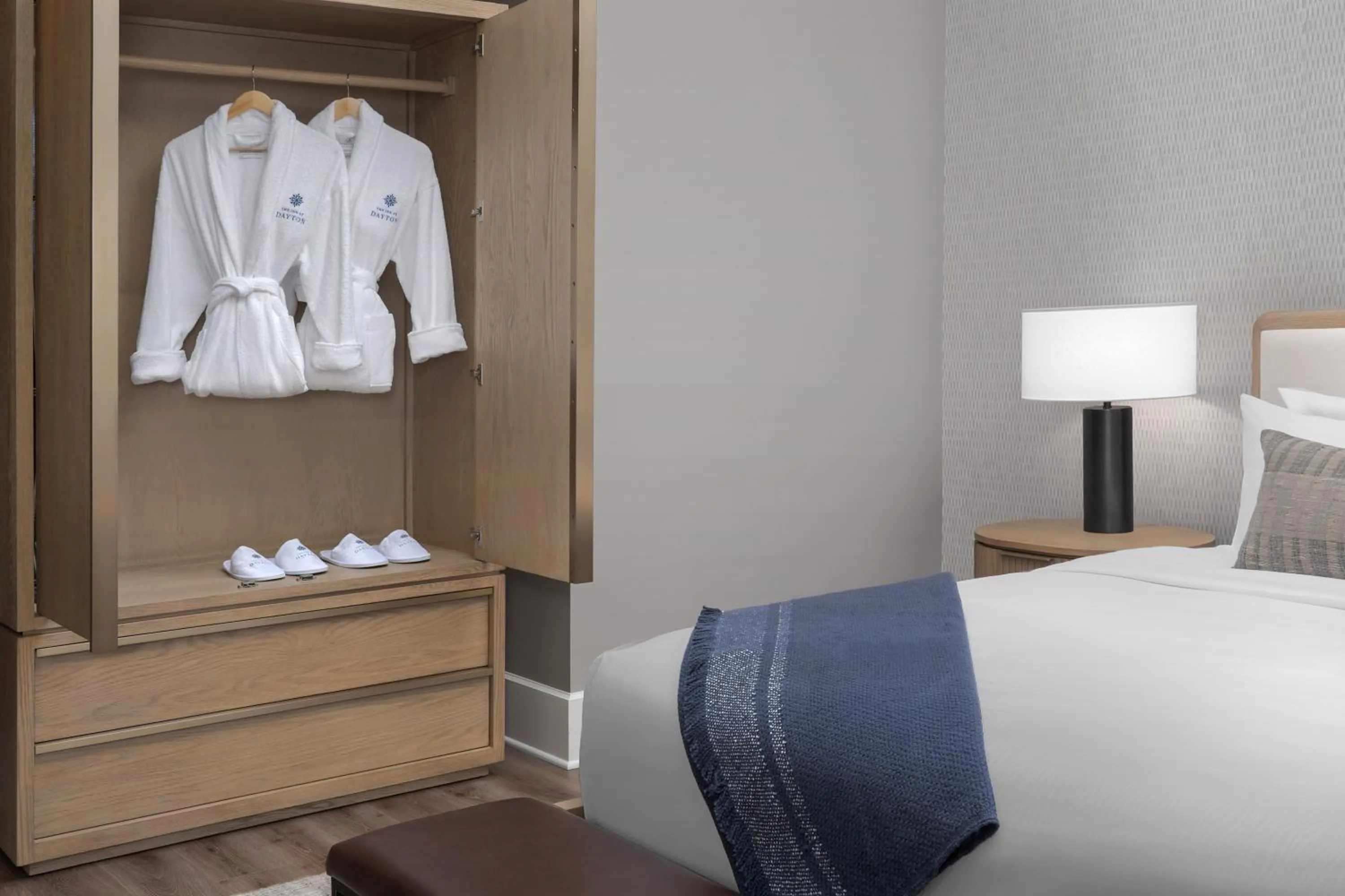 Bed in The Inn at Dayton