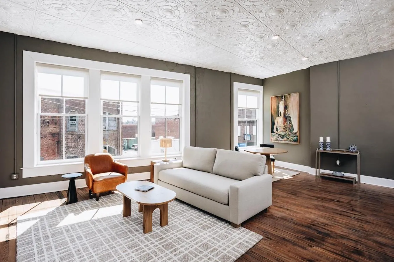 Living room in The Harriss